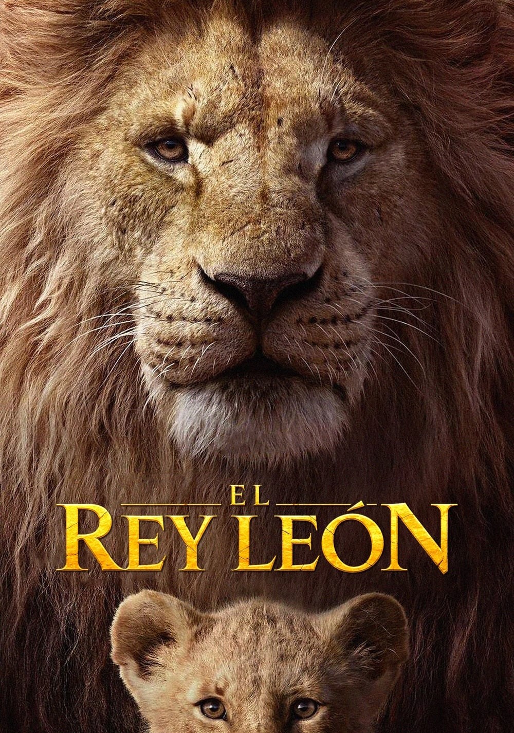 Poster de EL REY LEÓN en español