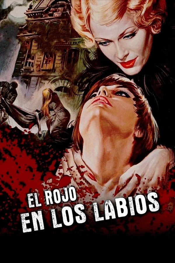 Poster de EL ROJO EN LOS LABIOS en español
