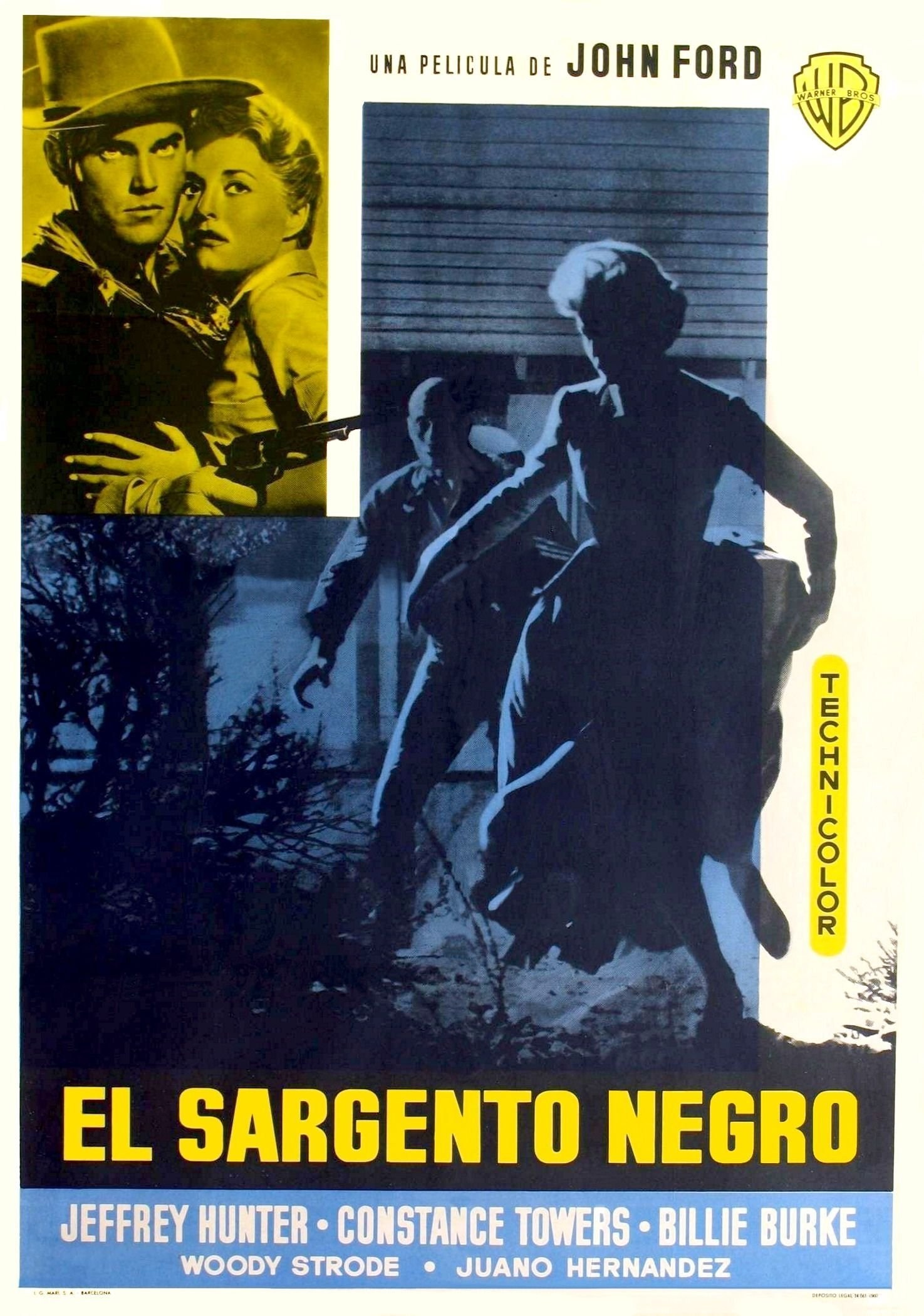 Poster de EL SARGENTO NEGRO en español