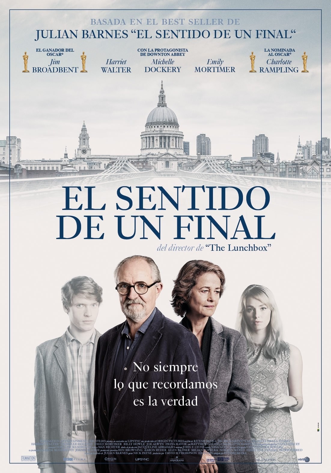 Poster de EL SENTIDO DE UN FINAL en español
