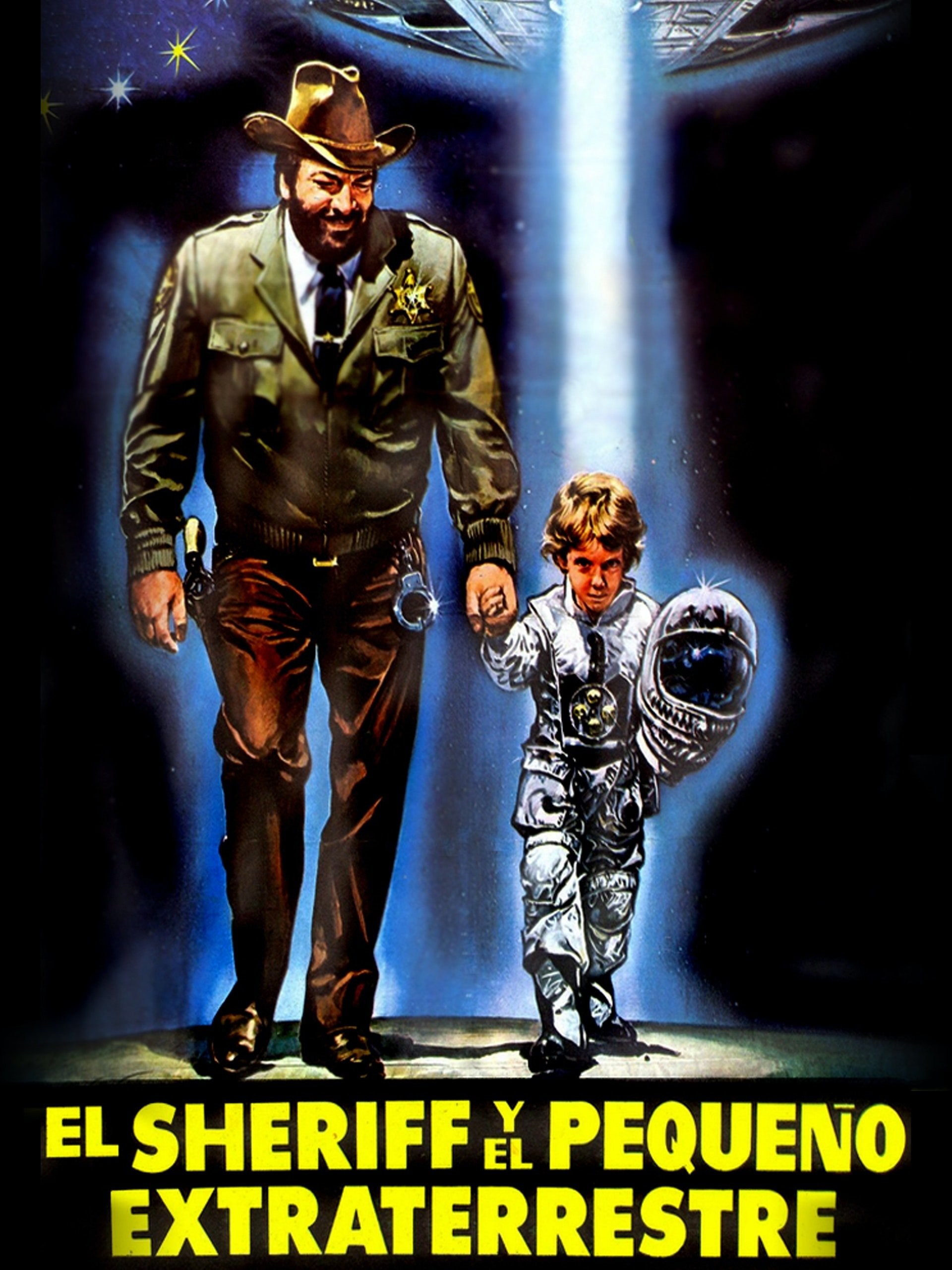 Poster de EL SHERIFF Y EL PEQUEÑO EXTRATERRESTRE en español