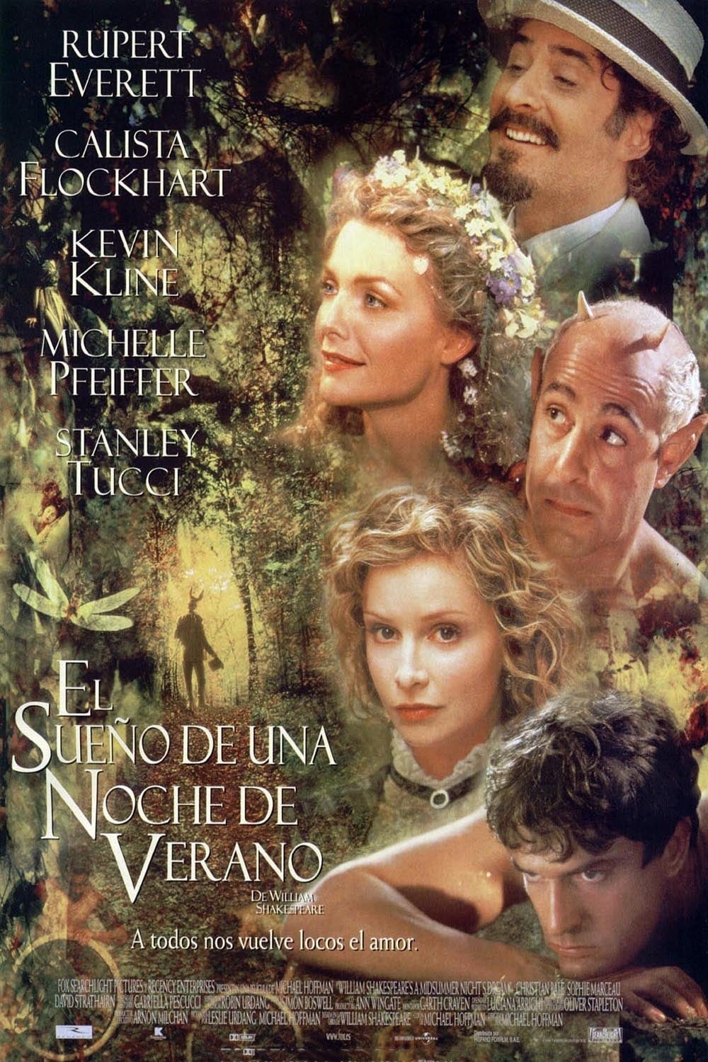Poster de EL SUEÑO DE UNA NOCHE DE VERANO en español