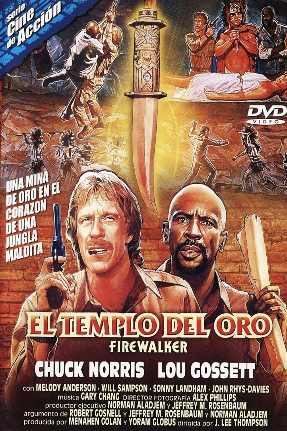 Poster de EL TEMPLO DEL ORO en español