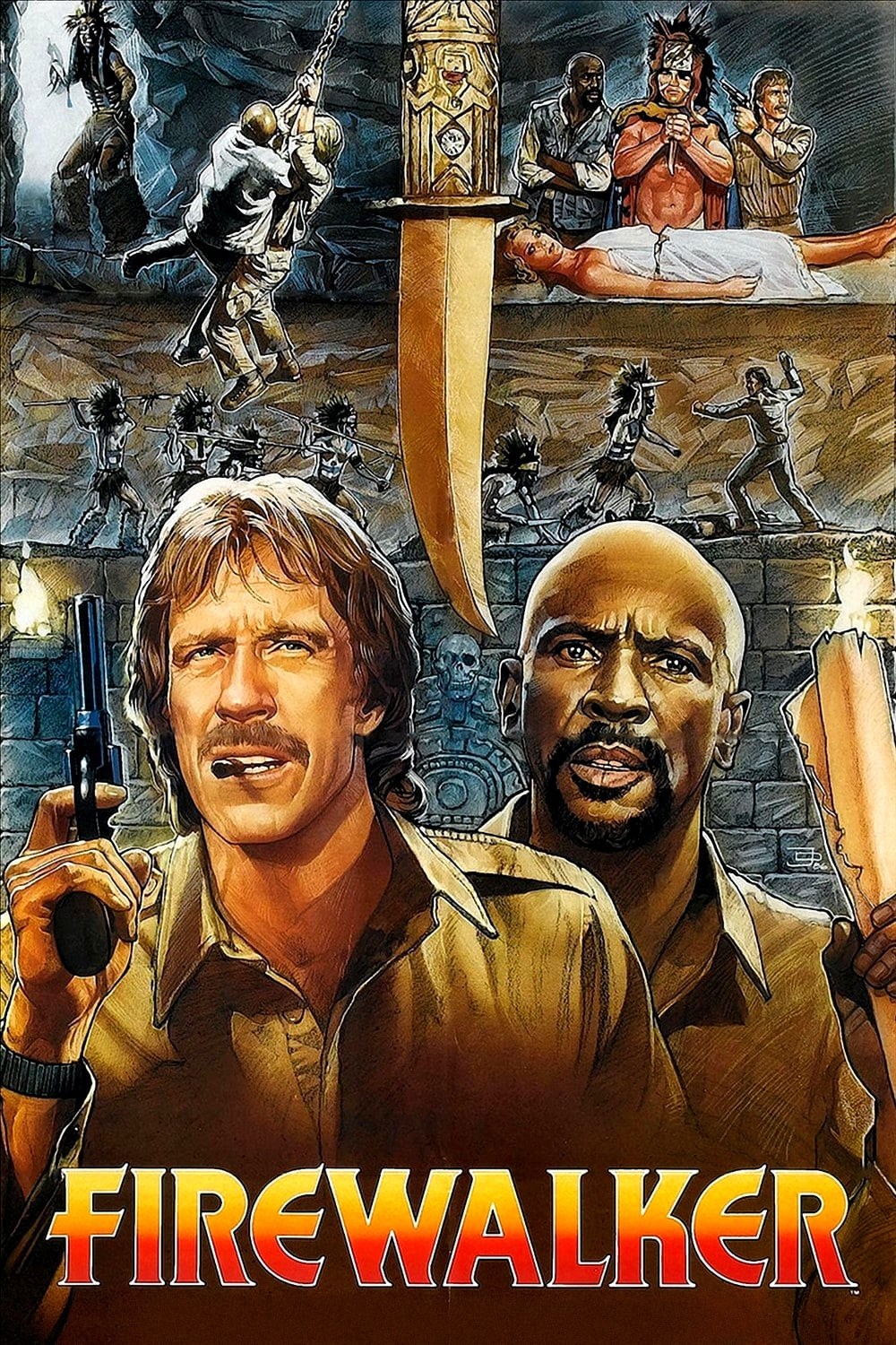 Poster de EL TEMPLO DEL ORO en inglés