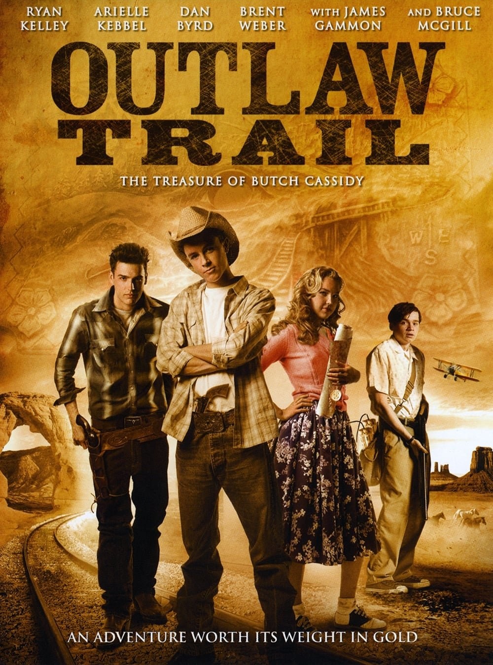 Poster de EL TESORO DE BUTCH CASSIDY en inglés