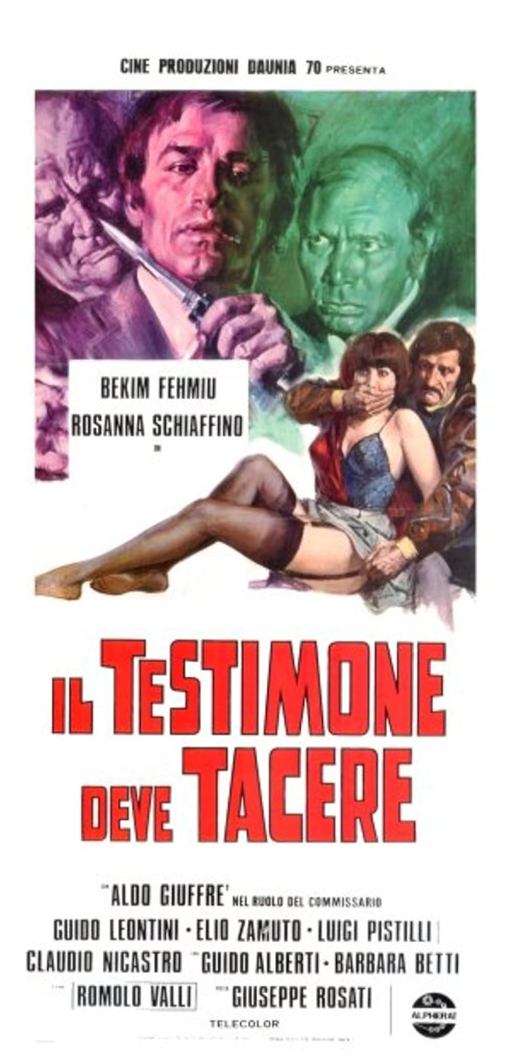 Poster de EL TESTIGO DEBE CALLAR