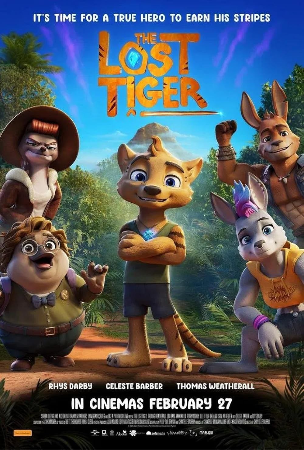 Poster de EL TIGRE PERDIDO