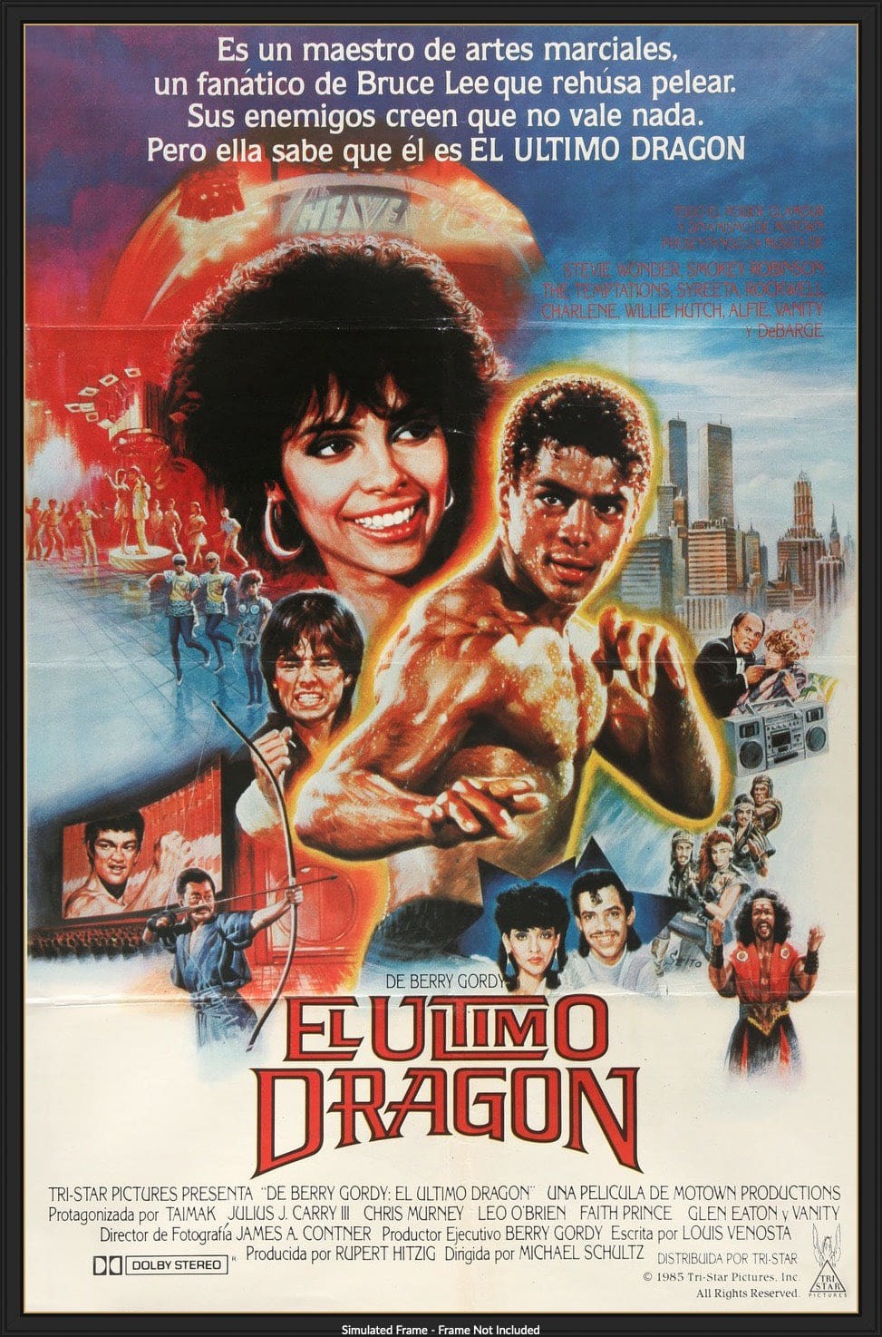 Poster de EL ÚLTIMO DRAGÓN en español