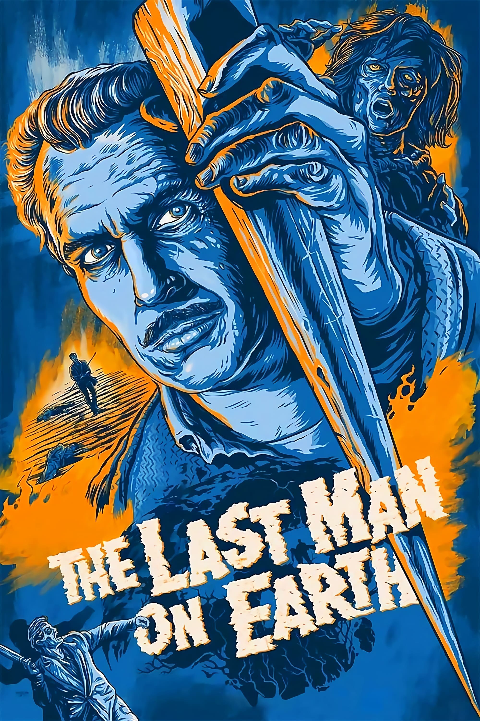 Poster de EL ÚLTIMO HOMBRE SOBRE LA TIERRA en inglés