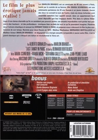 Poster de EL ÚLTIMO TANGO EN PARÍS