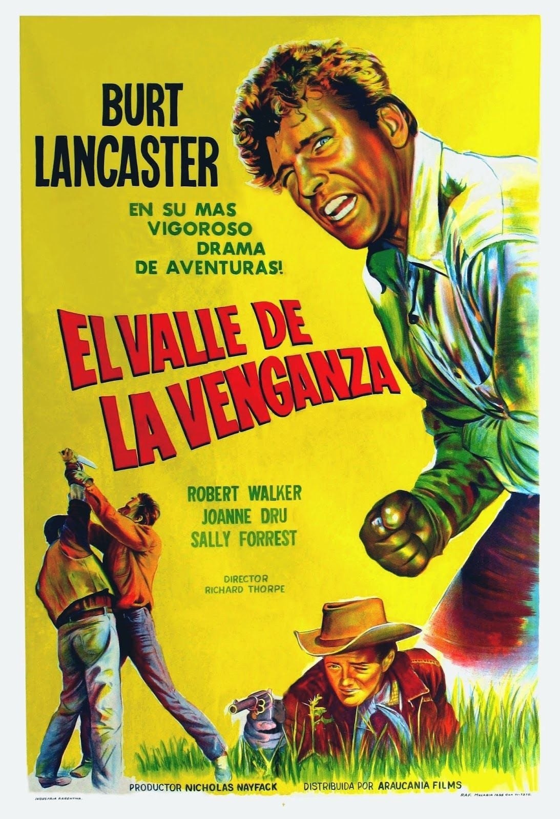 Poster de EL VALLE DE LA VENGANZA en español