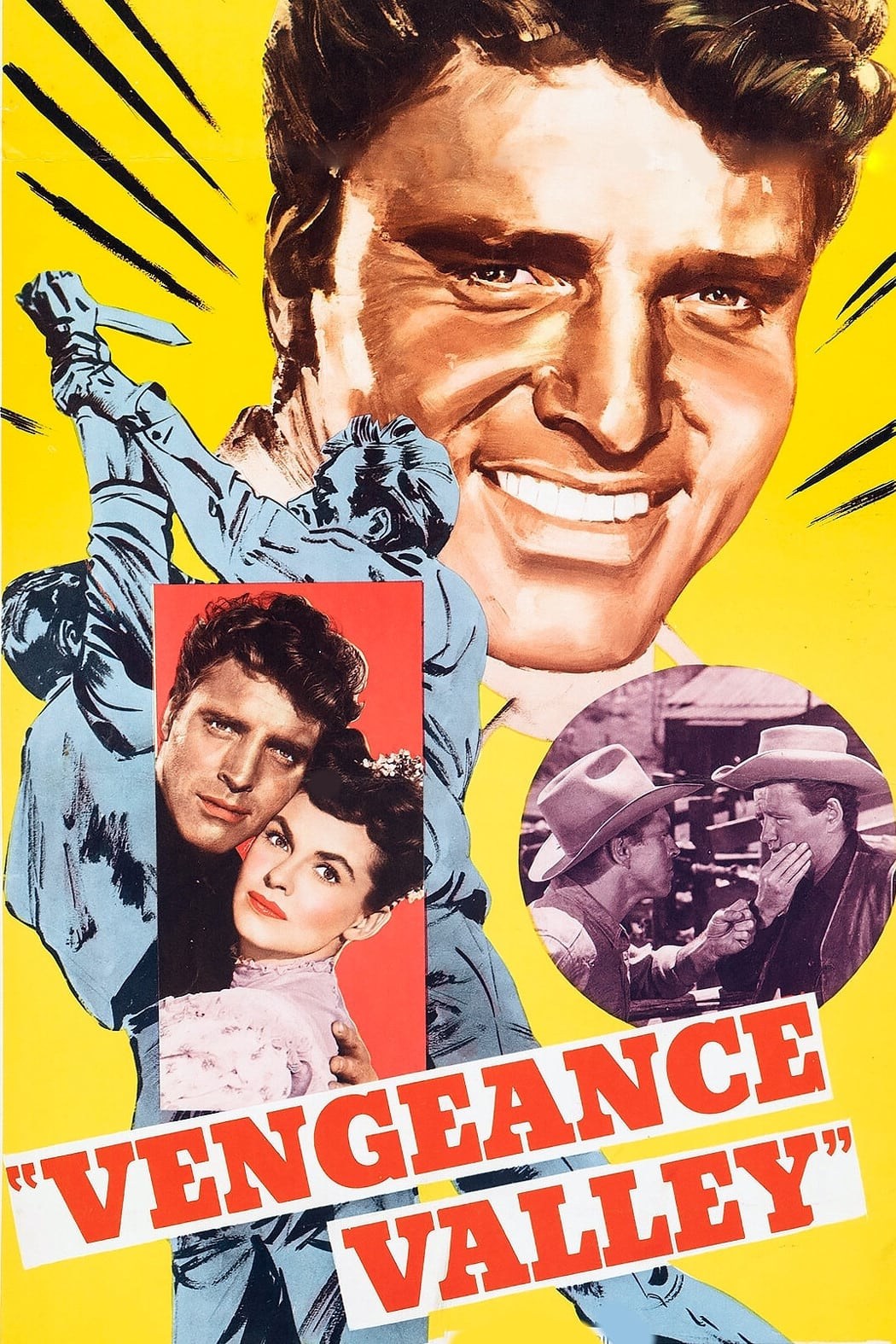 Poster de EL VALLE DE LA VENGANZA en inglés