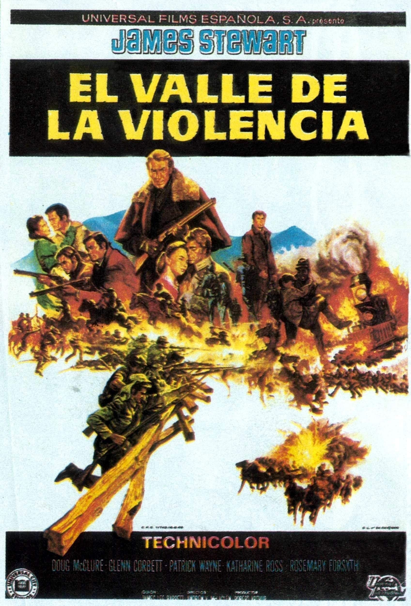 Poster de EL VALLE DE LA VIOLENCIA en español