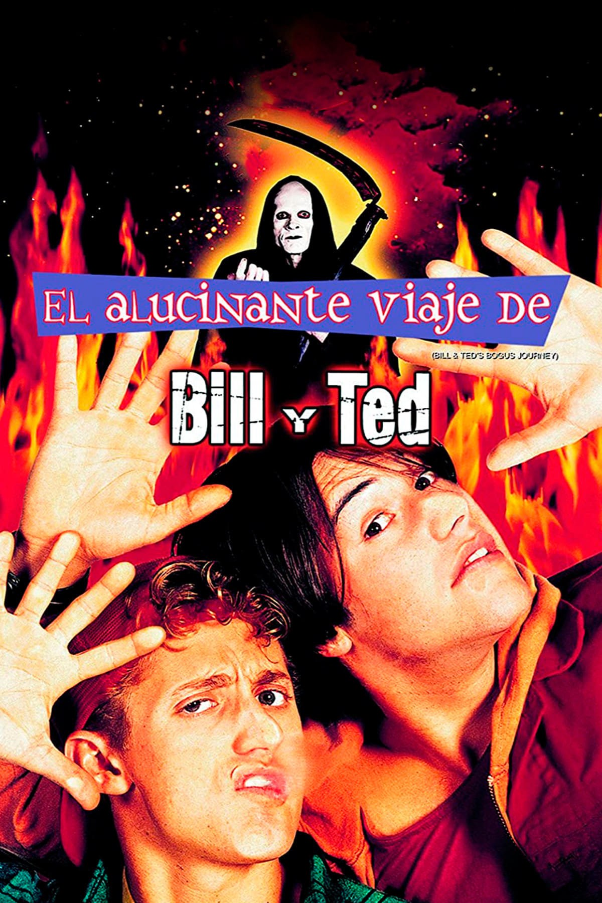 Poster de EL VIAJE ALUCINANTE DE BILL Y TED en español