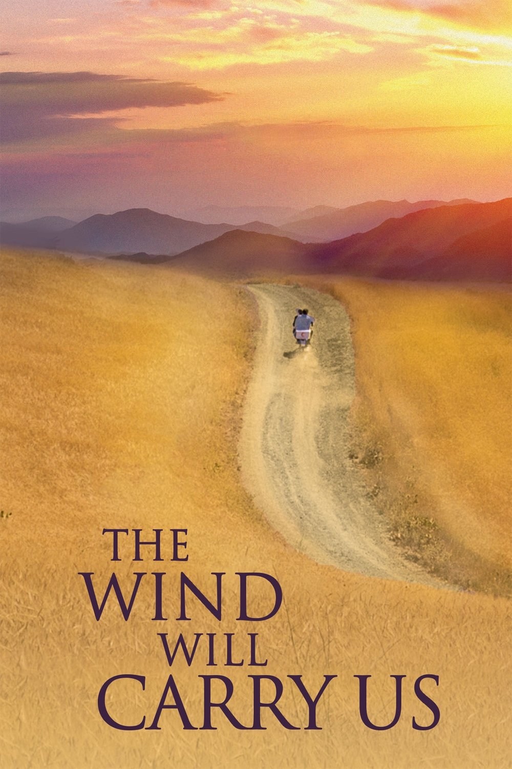 Poster de EL VIENTO NOS LLEVARÁ en inglés