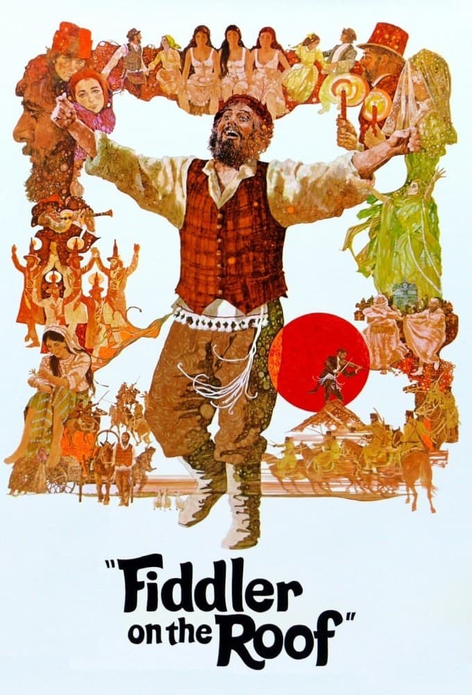 Poster de EL VIOLINISTA EN EL TEJADO en inglés