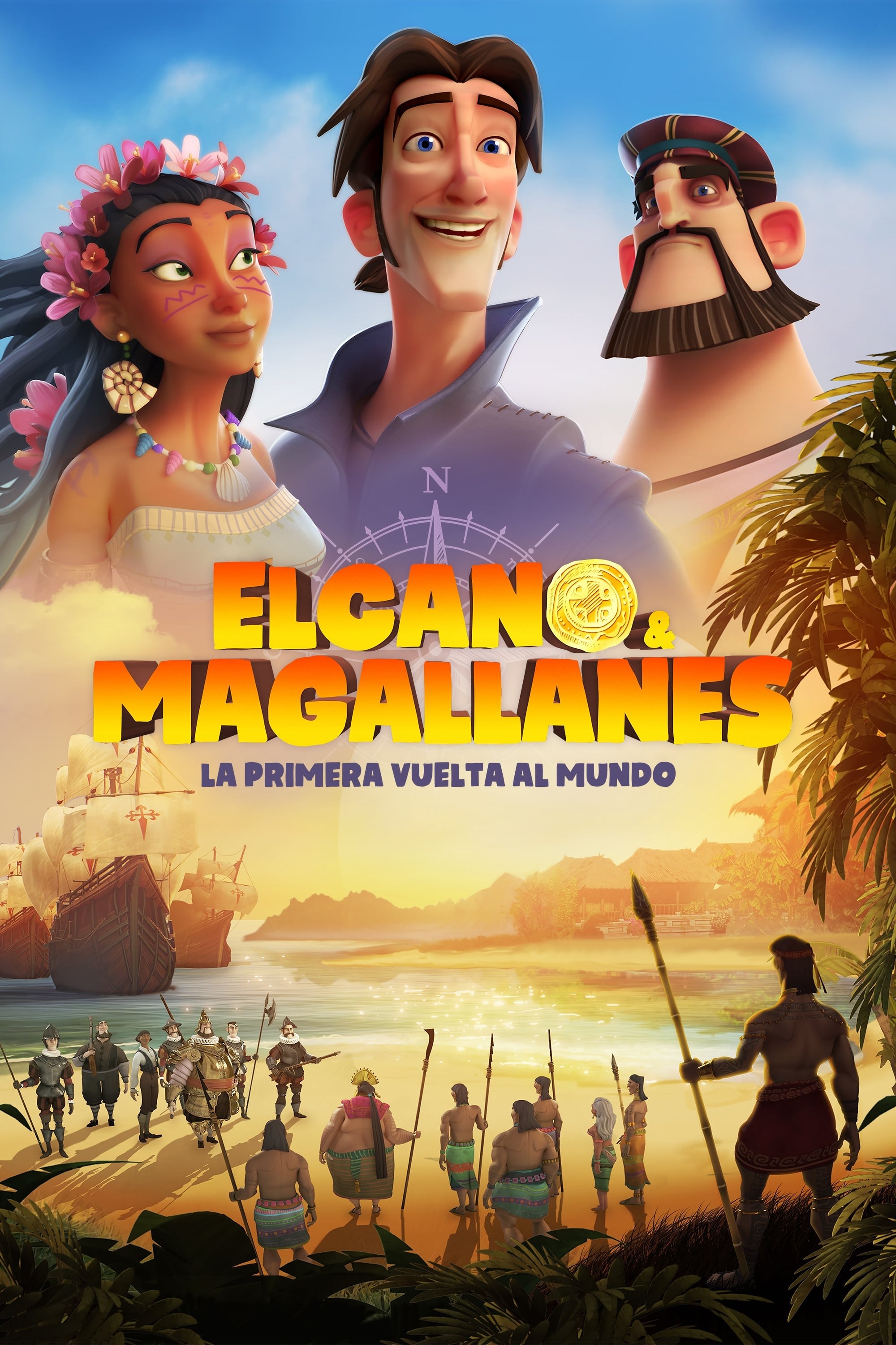 Poster de ELCANO Y MAGALLANES. LA PRIMERA VUELTA AL MUNDO en español