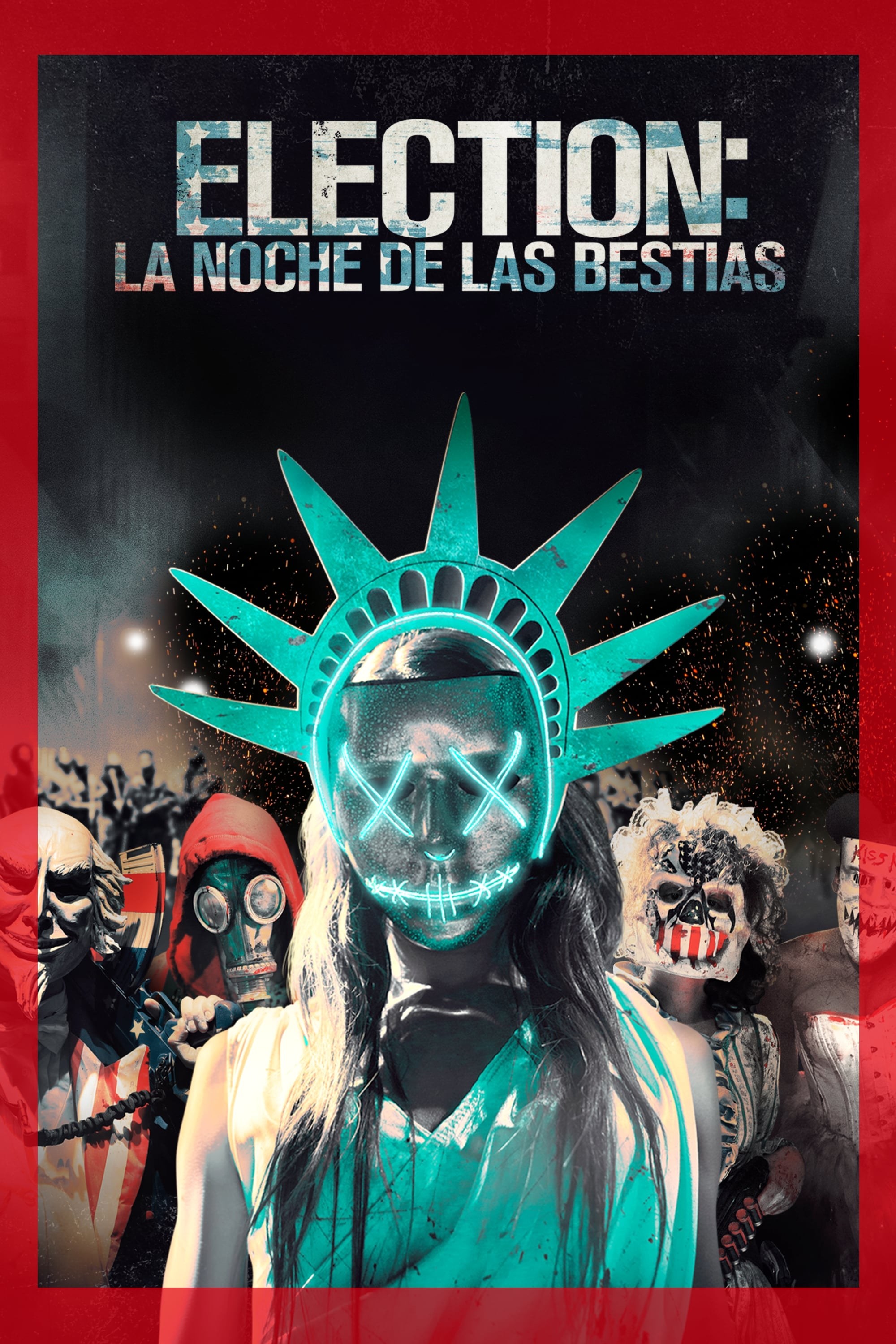 Poster de ELECTION: LA NOCHE DE LAS BESTIAS en español