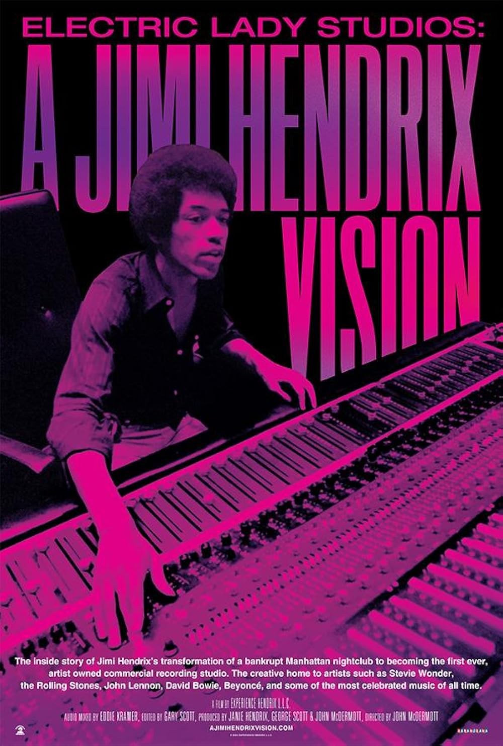 Poster de ELECTRIC LADY STUDIOS: A JIMI HENDRIX VISION