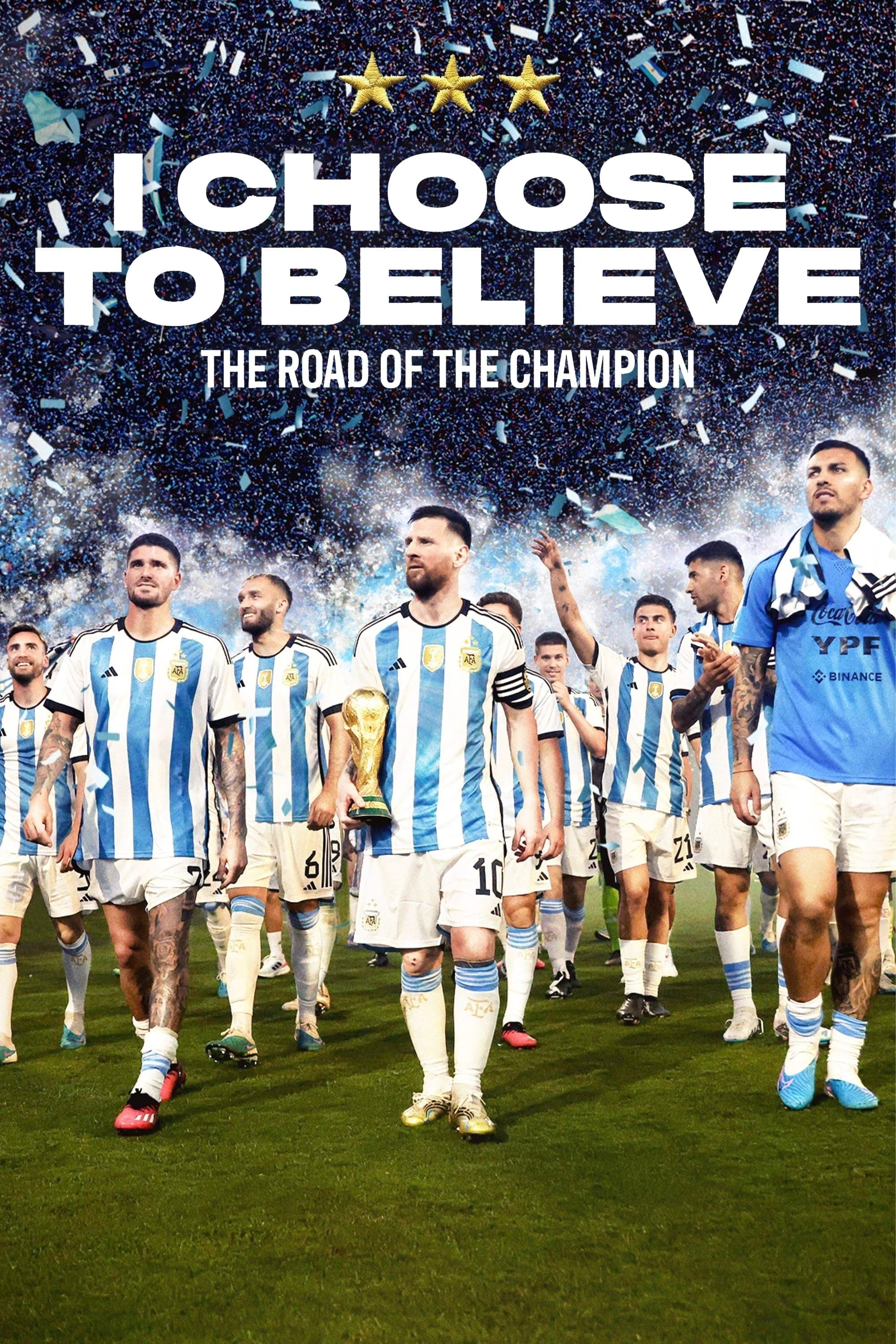 Poster de ELIJO CREER en inglés