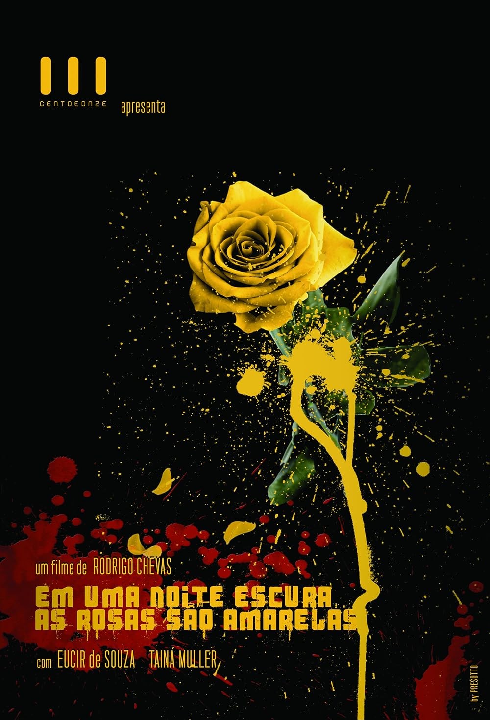 Poster de EM UMA NOITE ESCURA, AS ROSAS SÃO AMARELAS