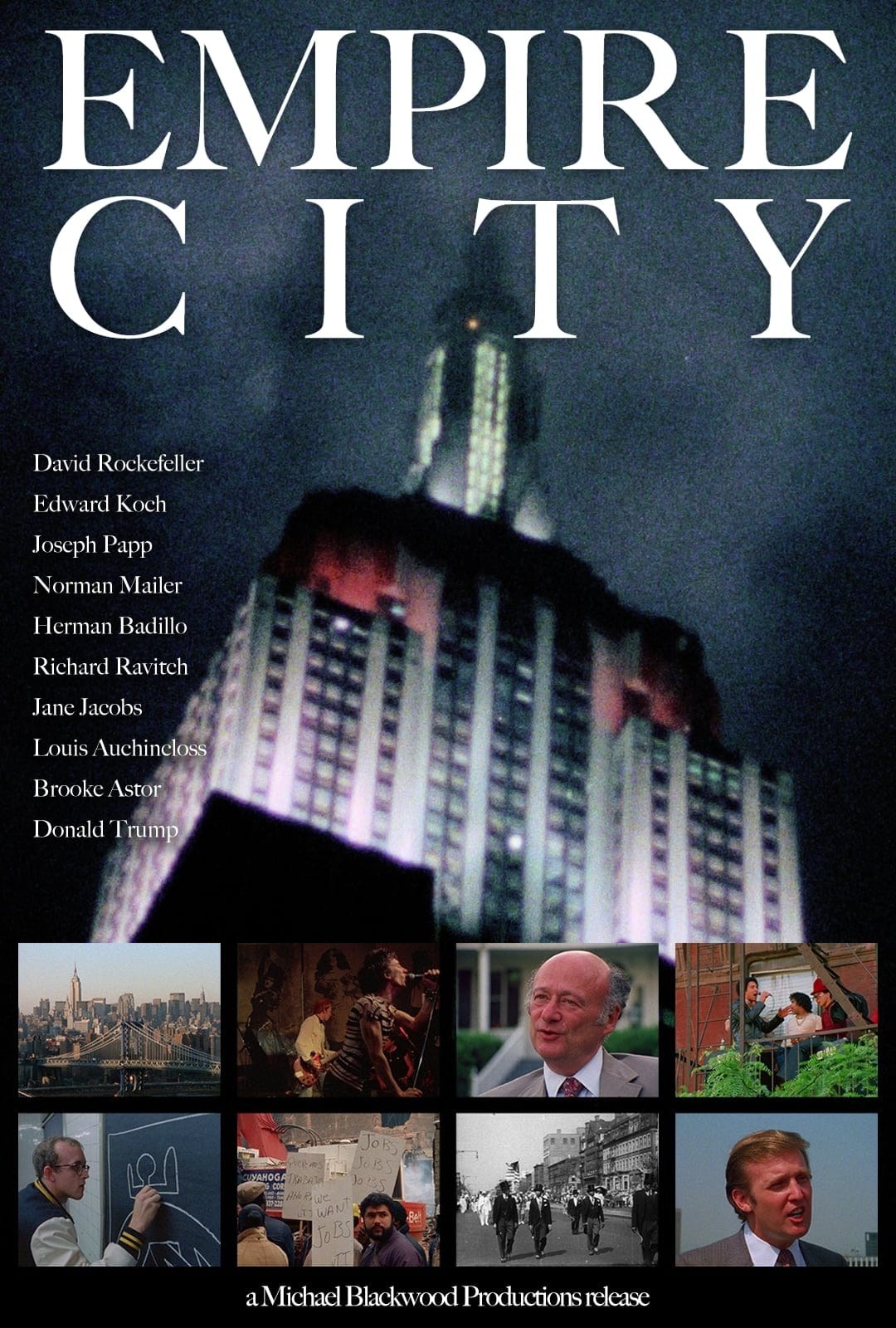 Poster de EMPIRE CITY en inglés