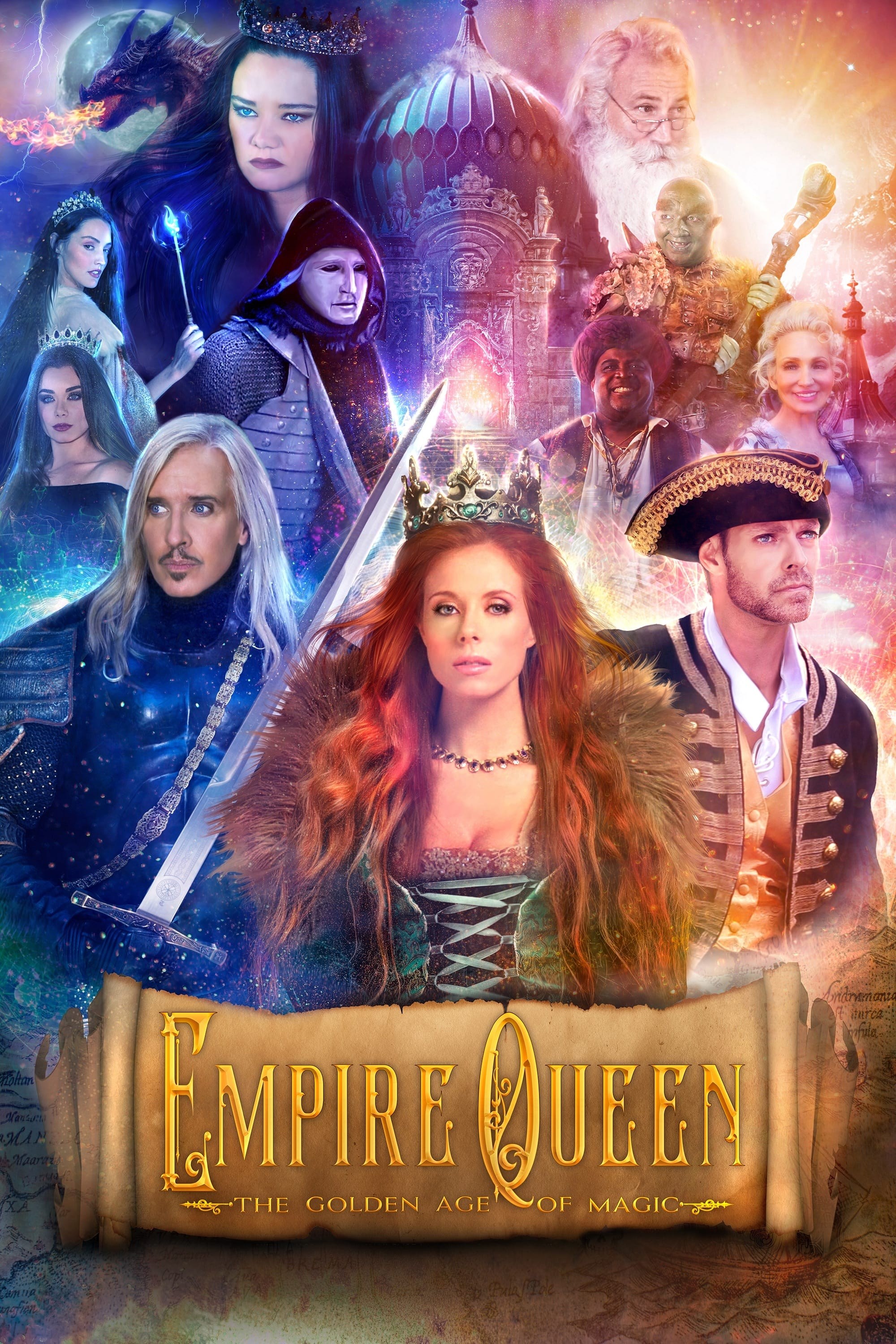 Poster de EMPIRE QUEEN: THE GOLDEN AGE OF MAGIC en inglés