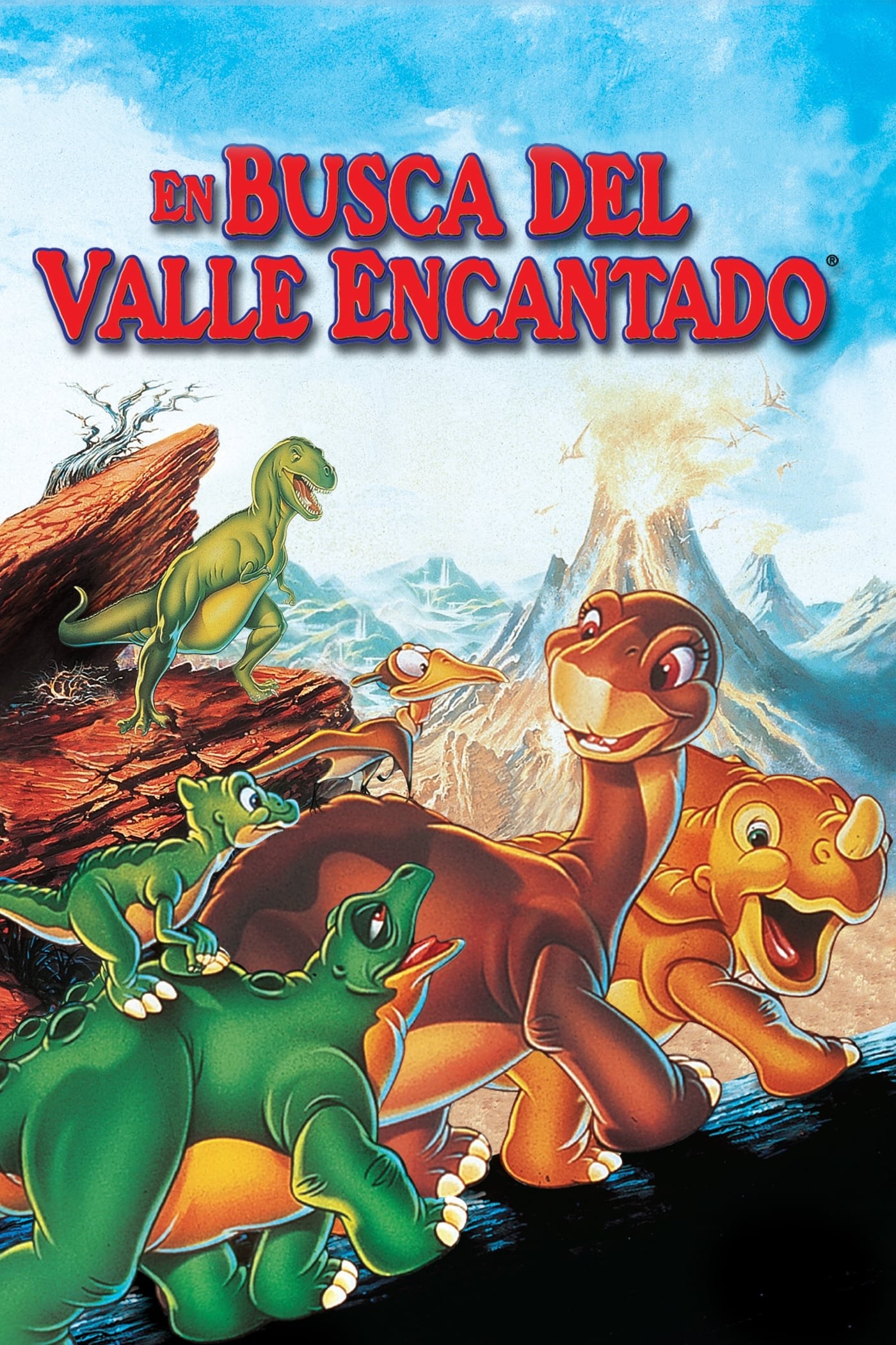 Poster de EN BUSCA DEL VALLE ENCANTADO en español