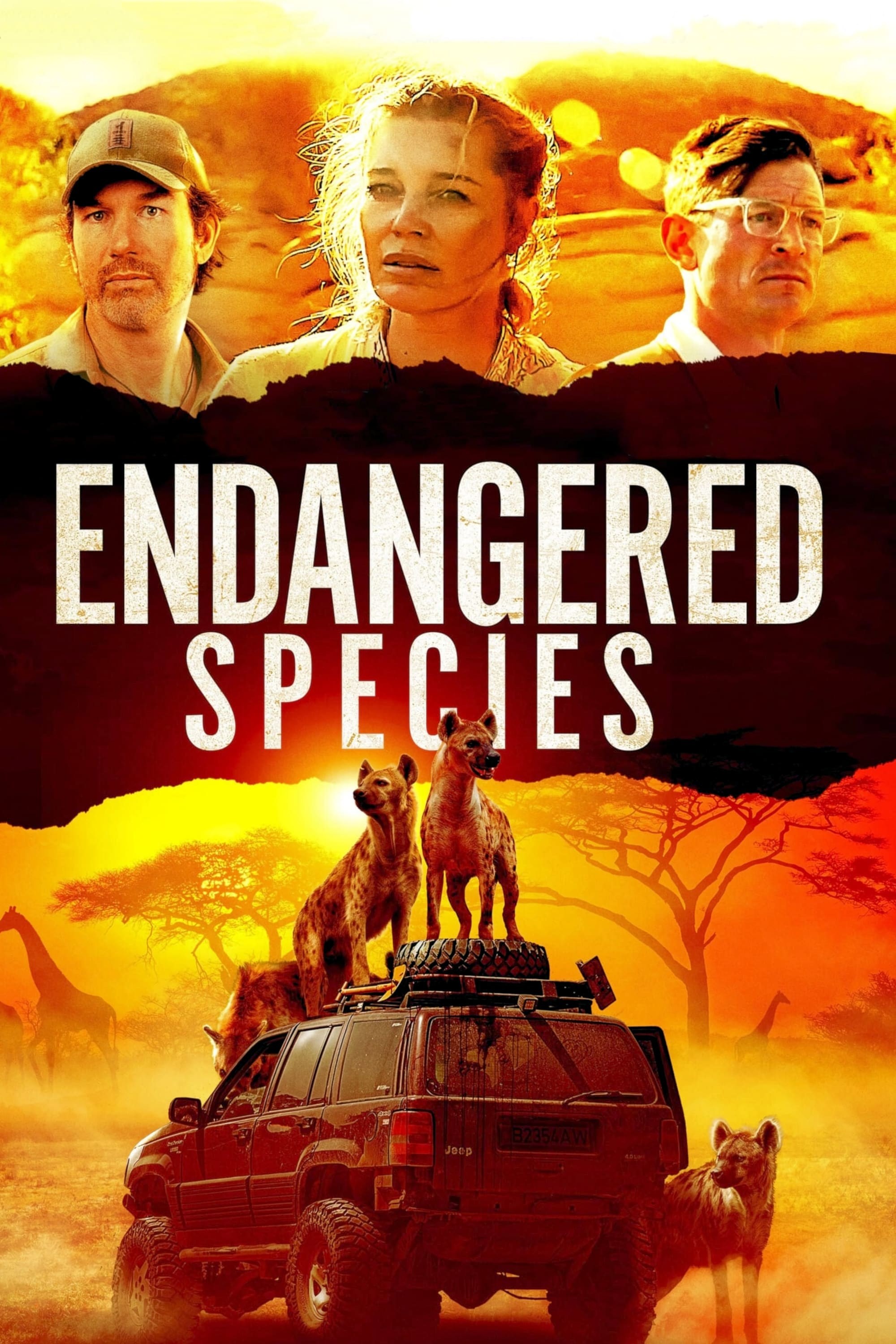 Poster de EN PELIGRO DE EXTINCIÓN en inglés