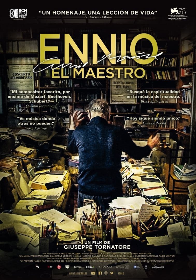 Poster de ENNIO, EL MAESTRO en español