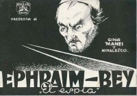 Ephraim-Bey, el espía