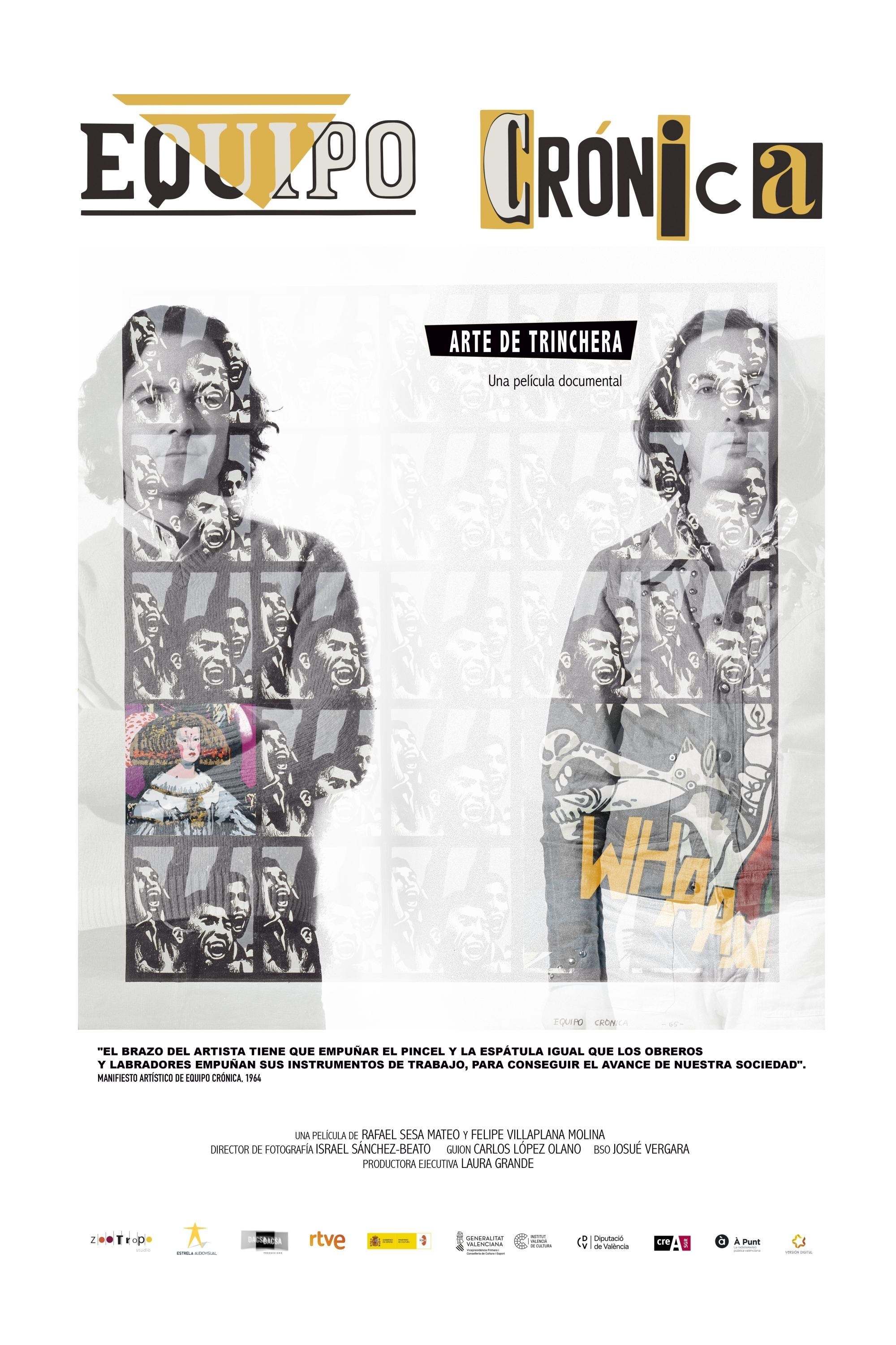 Poster de EQUIPO CRÓNICA. ARTE DE TRINCHERA