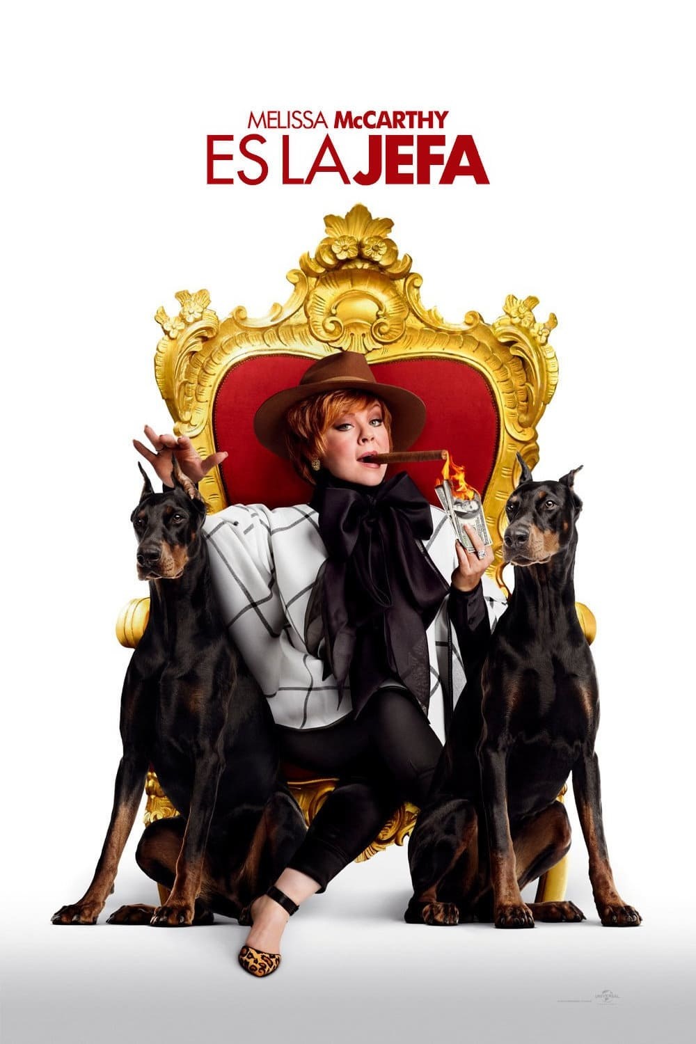 Poster de ES LA JEFA en español