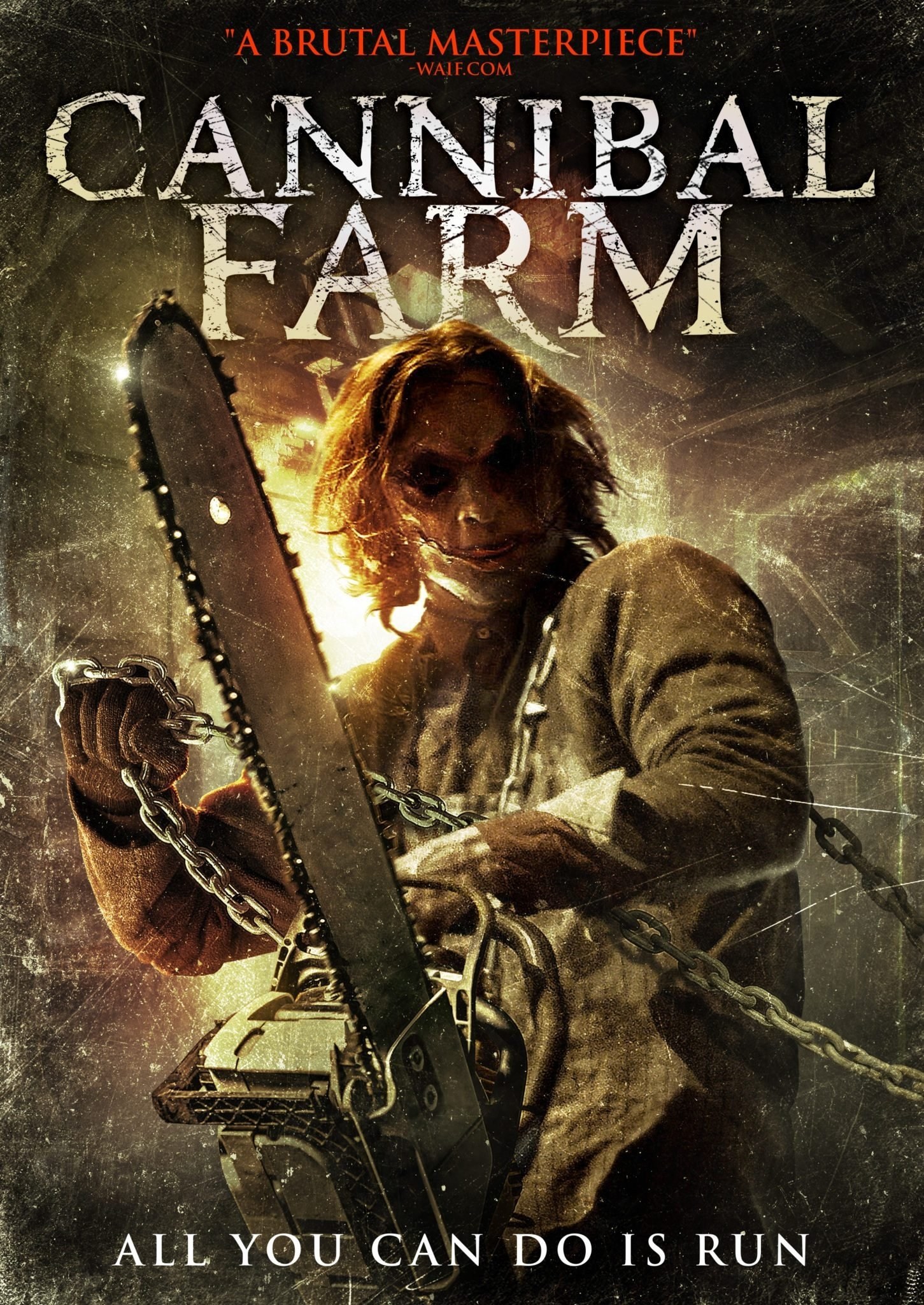 Poster de ESCAPE FROM CANNIBAL FARM en inglés