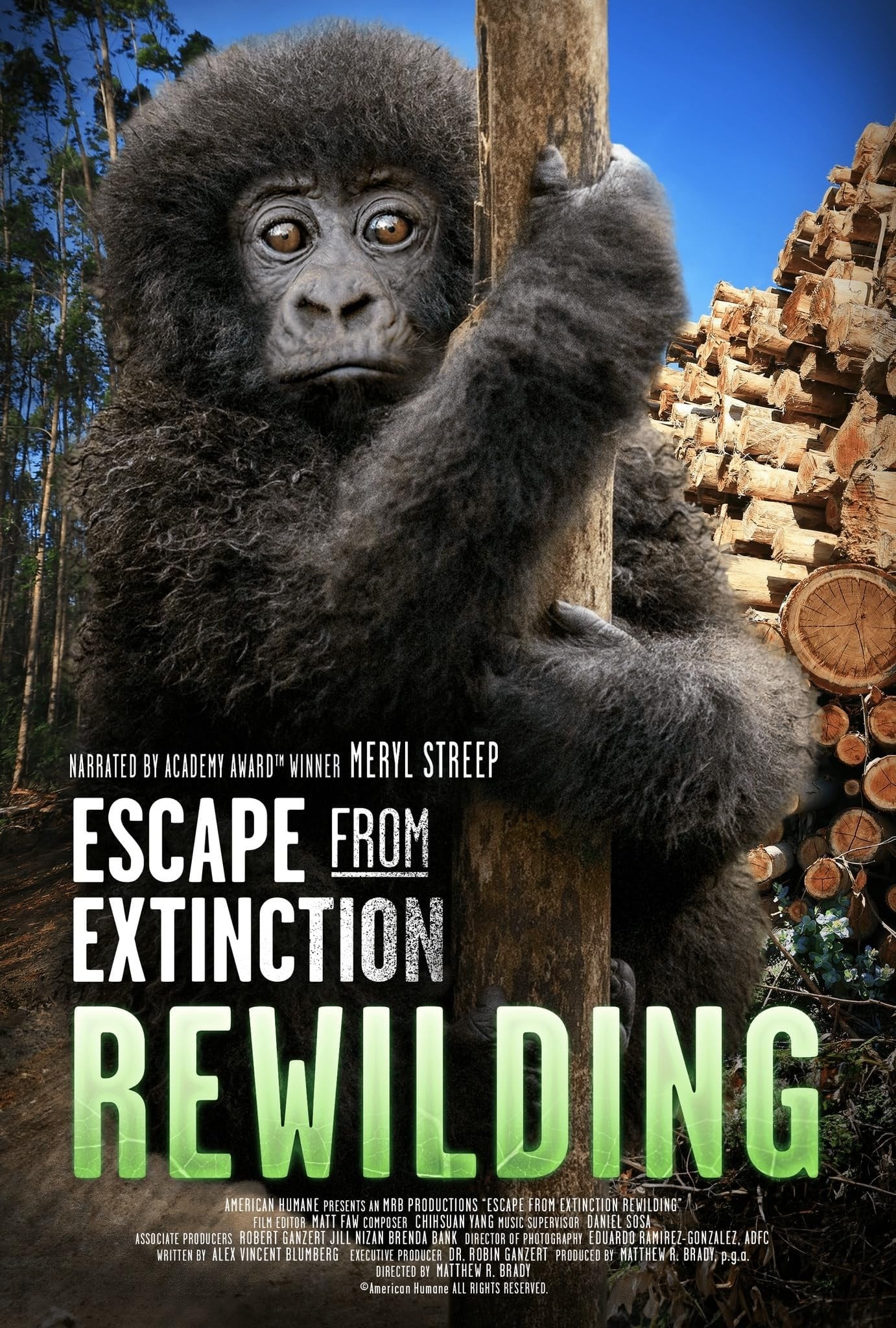Poster de ESCAPE FROM EXTINCTION REWILDING