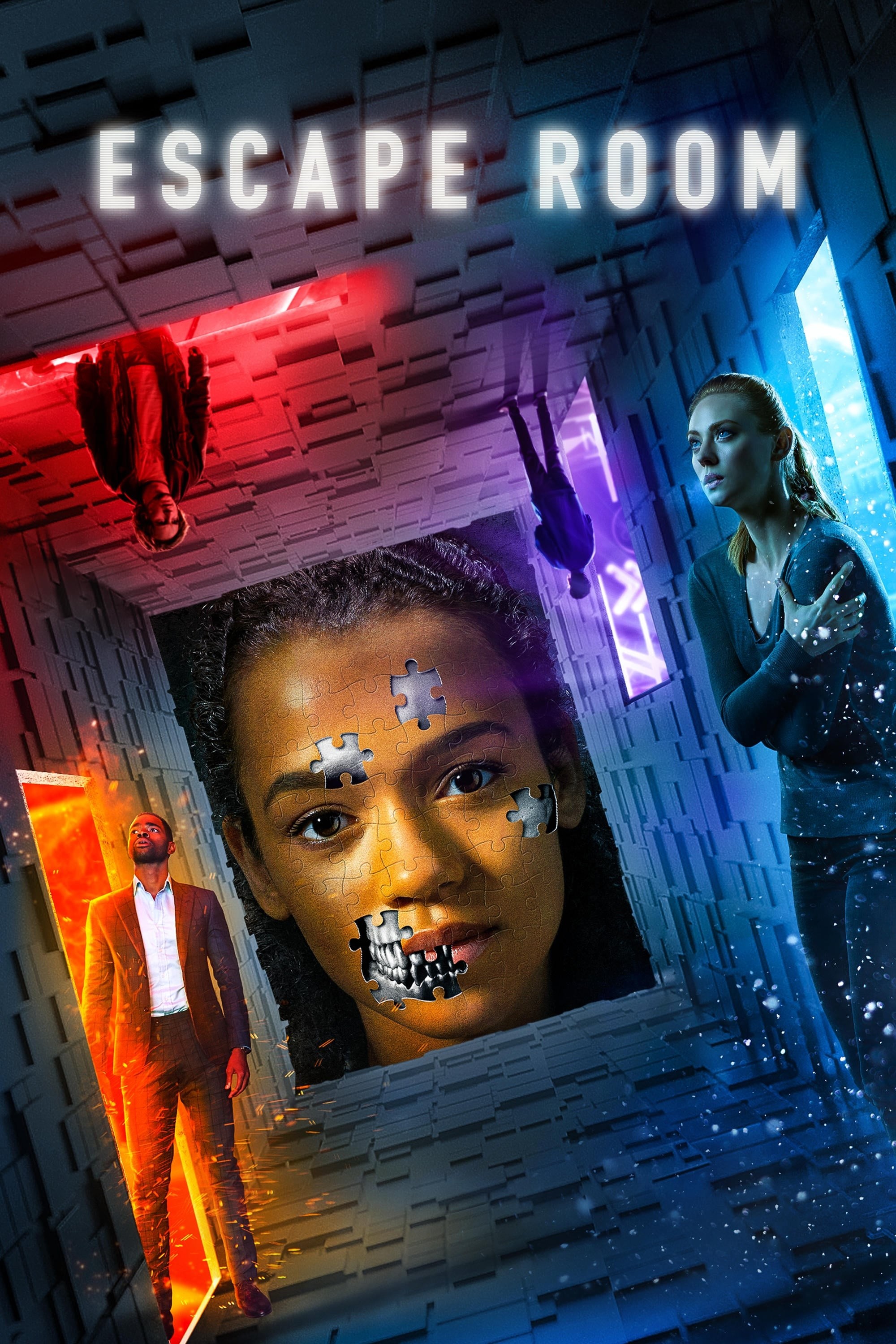Poster de ESCAPE ROOM en inglés