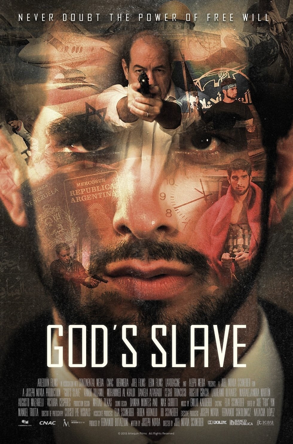 Poster de ESCLAVO DE DIOS en inglés