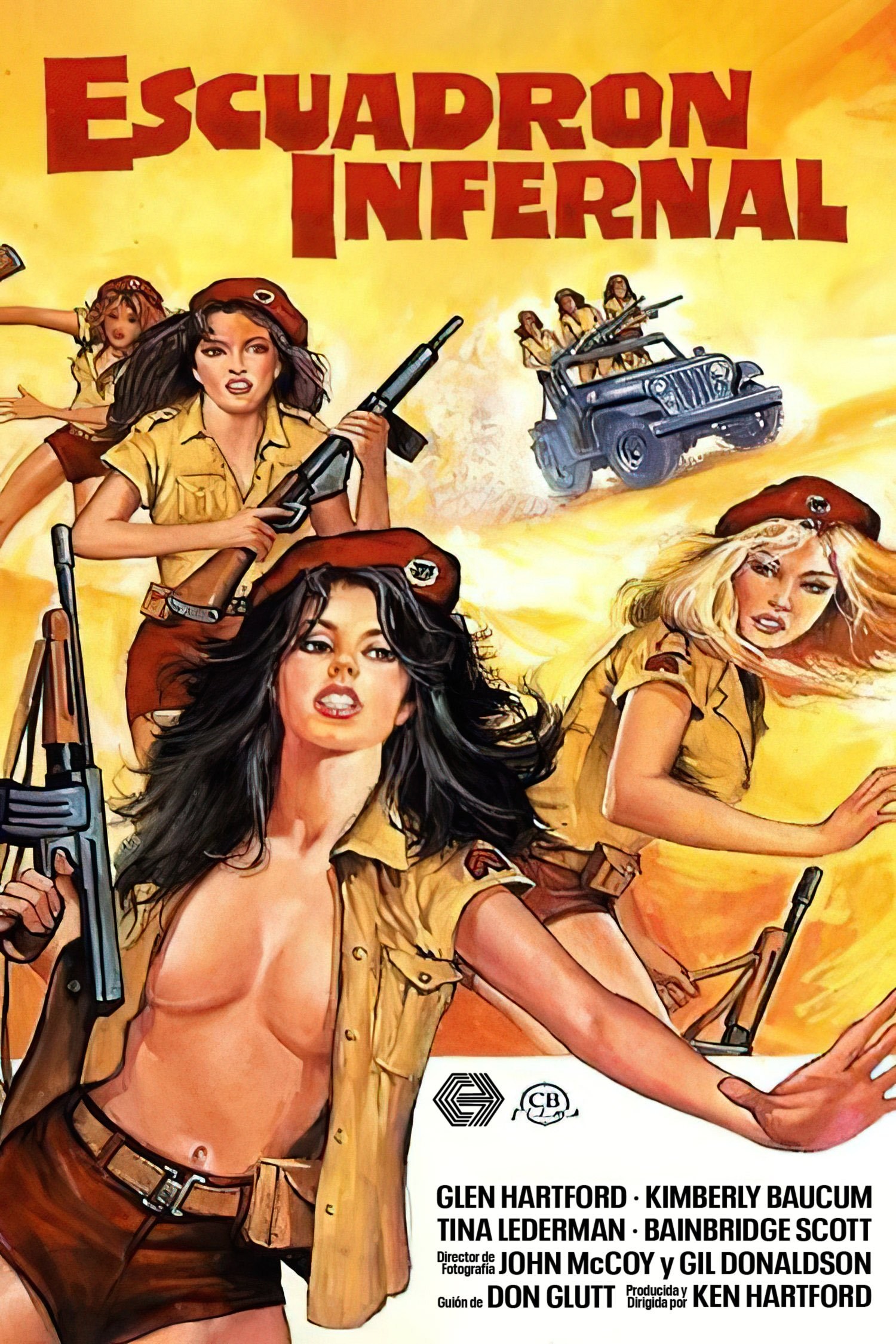 Poster de ESCUADRÓN INFERNAL en español