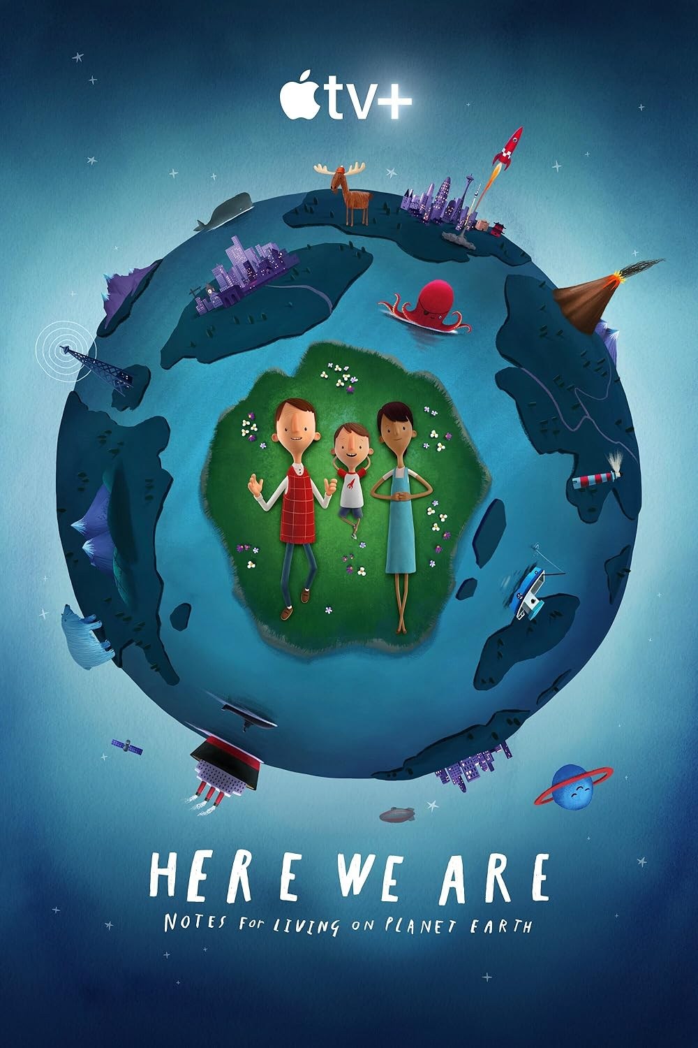 Poster de ESTAMOS AQUÍ: NOTAS PARA VIVIR EN EL PLANETA TIERRA