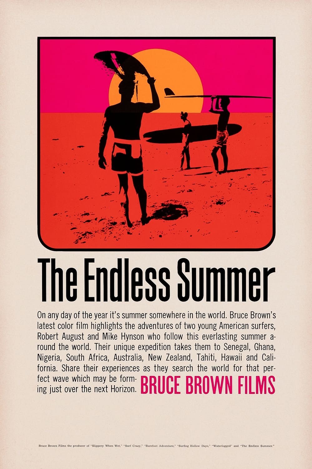Poster de ETERNO VERANO en inglés