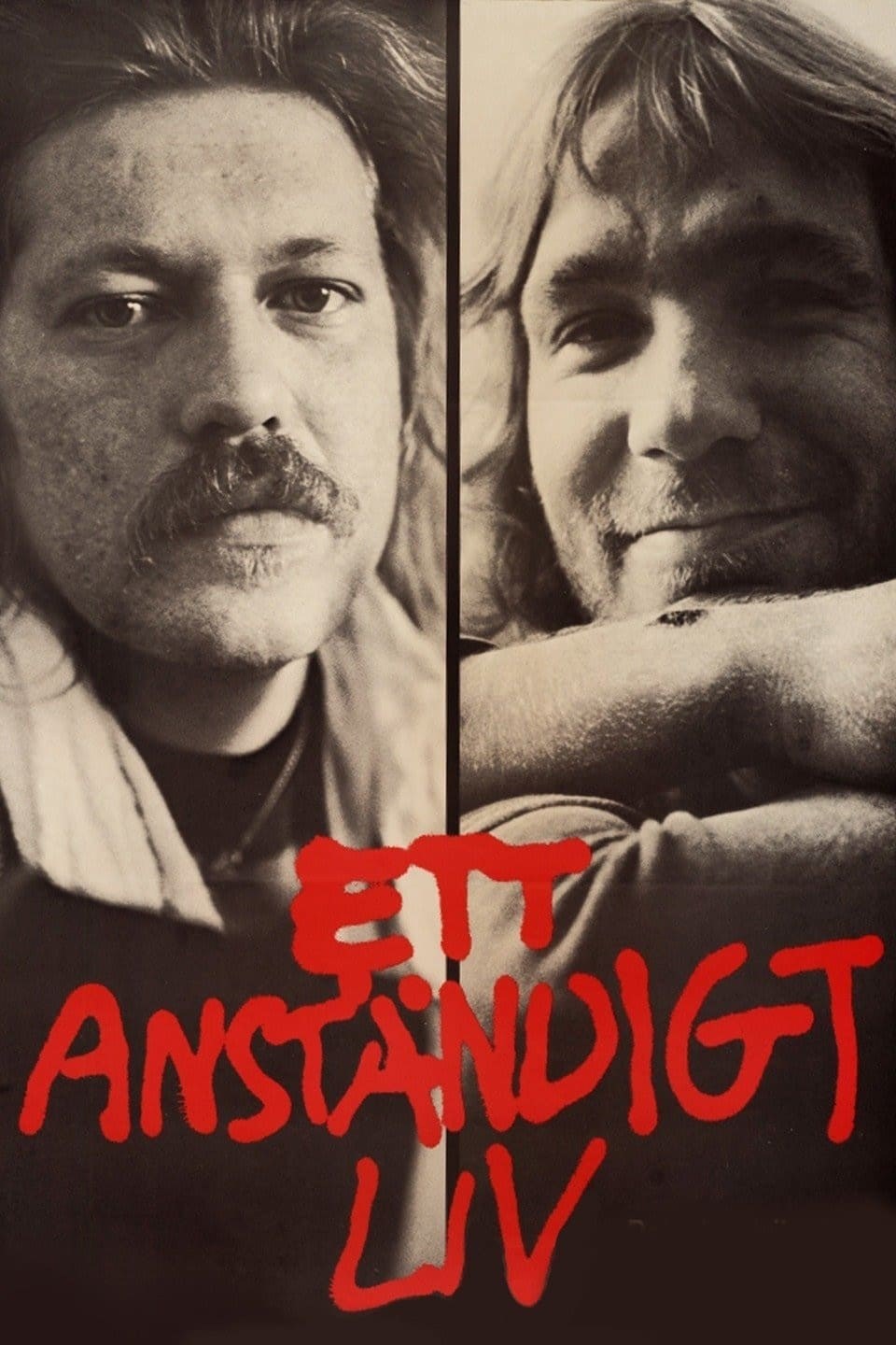 Poster de ETT ANSTÄNDIGT LIV