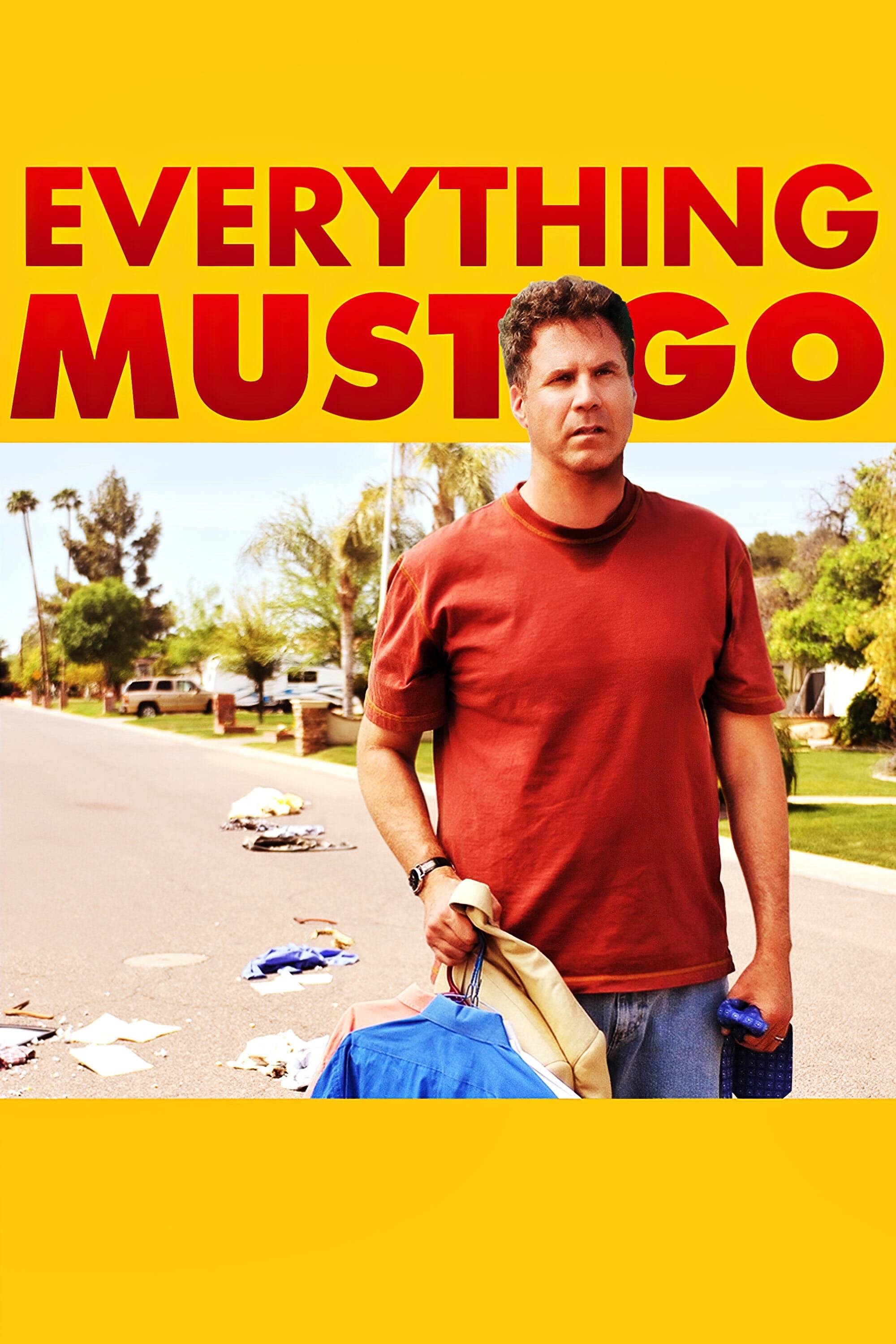 Poster de EVERYTHING MUST GO en inglés