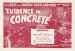 Evidence in Concrete