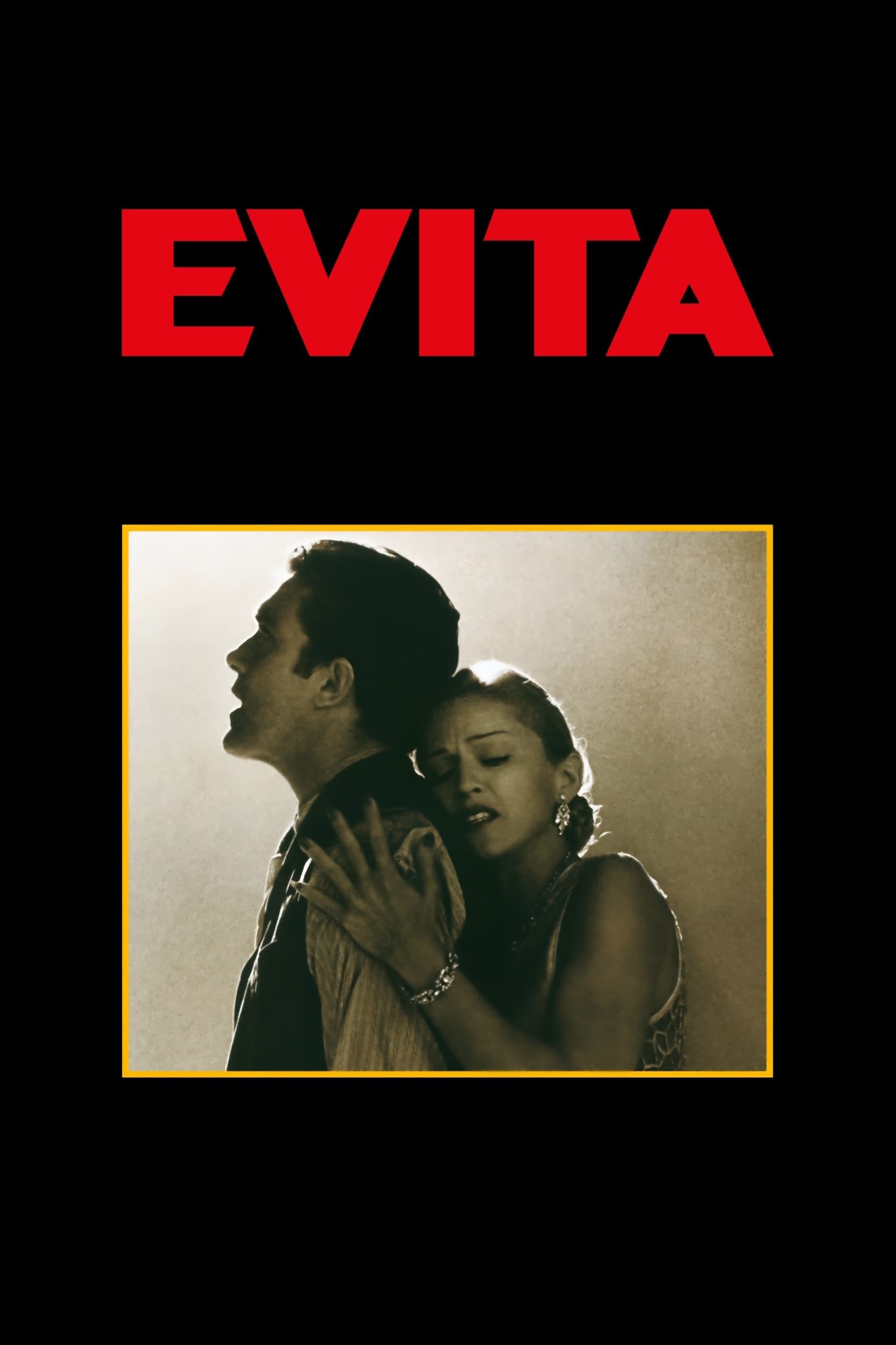 Poster de EVITA en inglés