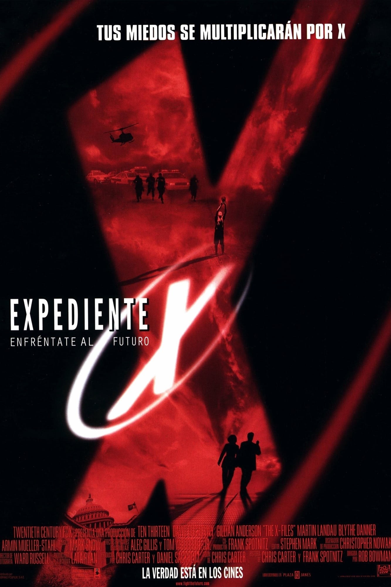 Poster de EXPEDIENTE X: ENFRÉNTATE AL FUTURO en español
