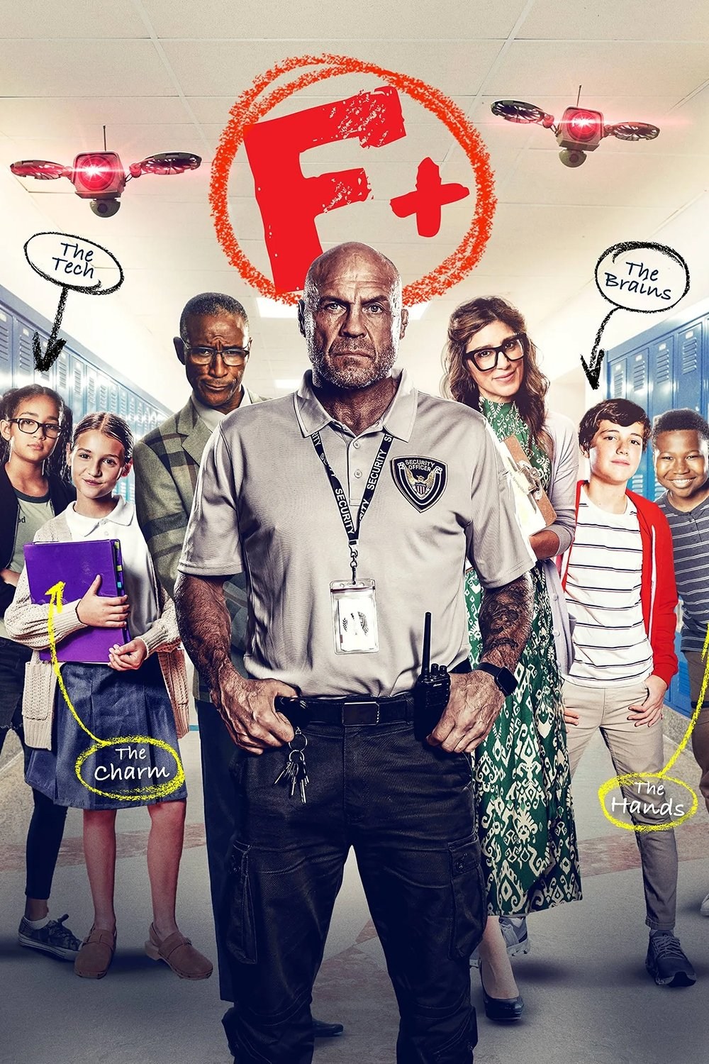 Poster de F PLUS en inglés