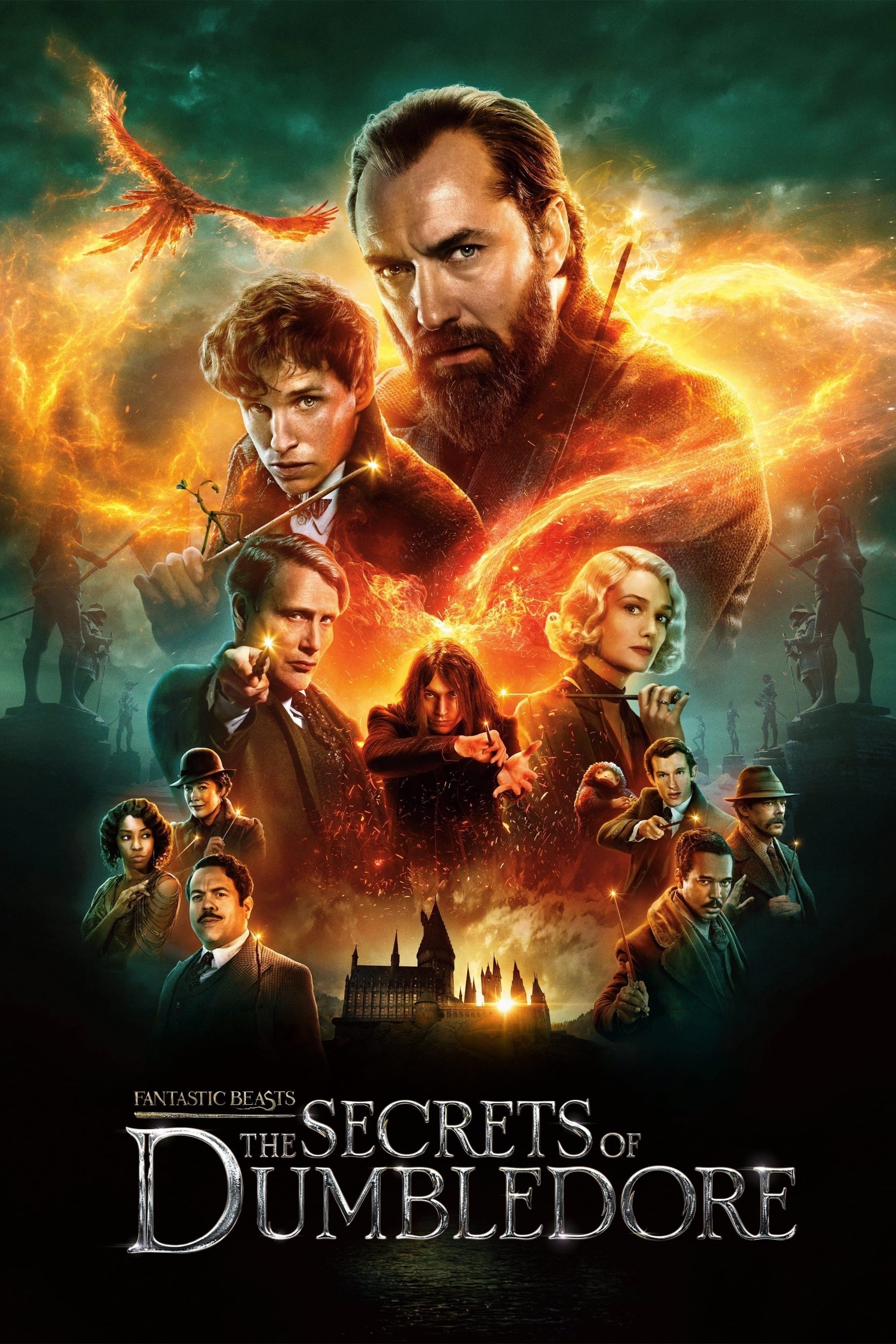 Poster de ANIMALES FANTÁSTICOS: LOS SECRETOS DE DUMBLEDORE en inglés