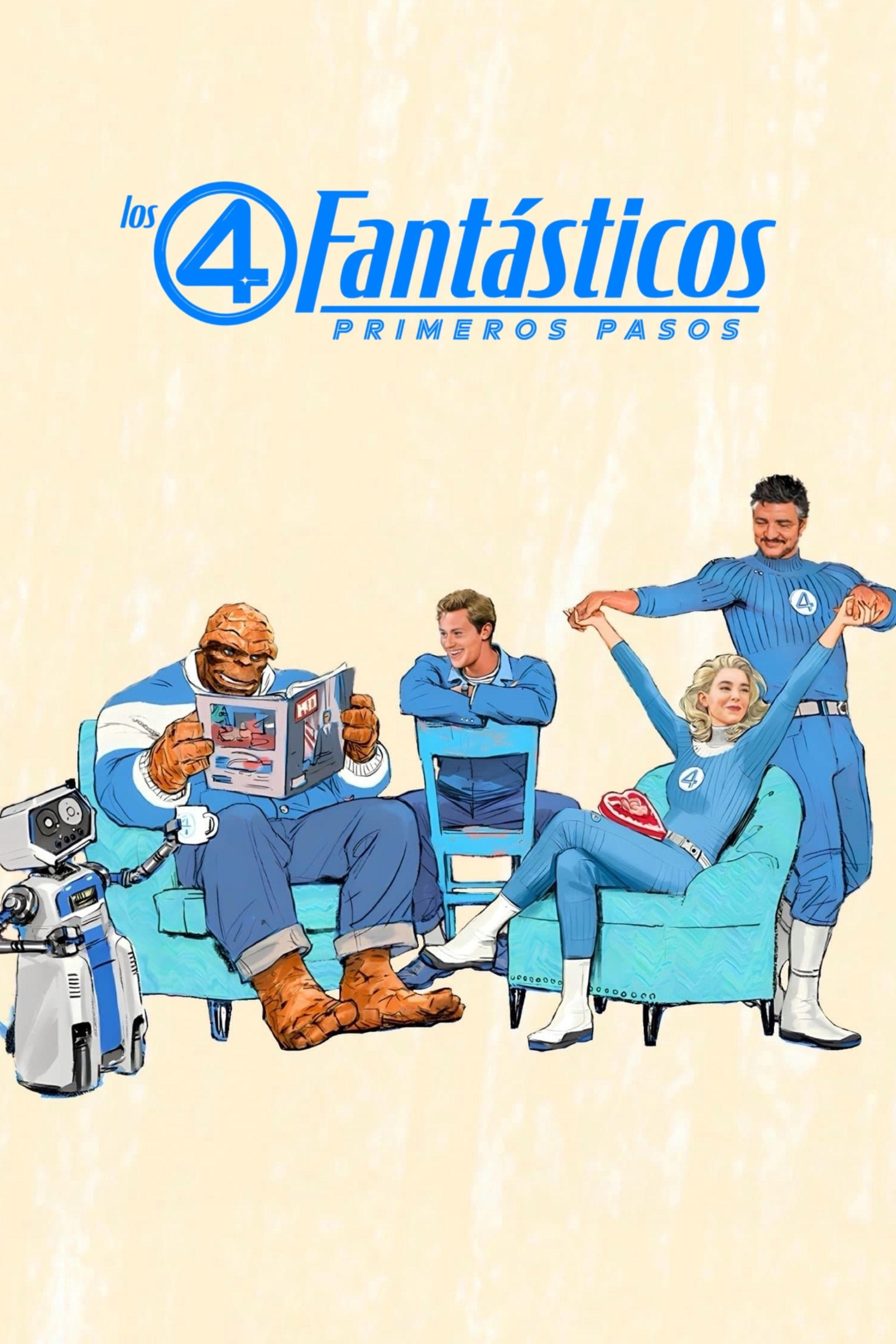 Poster de LOS 4 FANTÁSTICOS: PRIMEROS PASOS en español