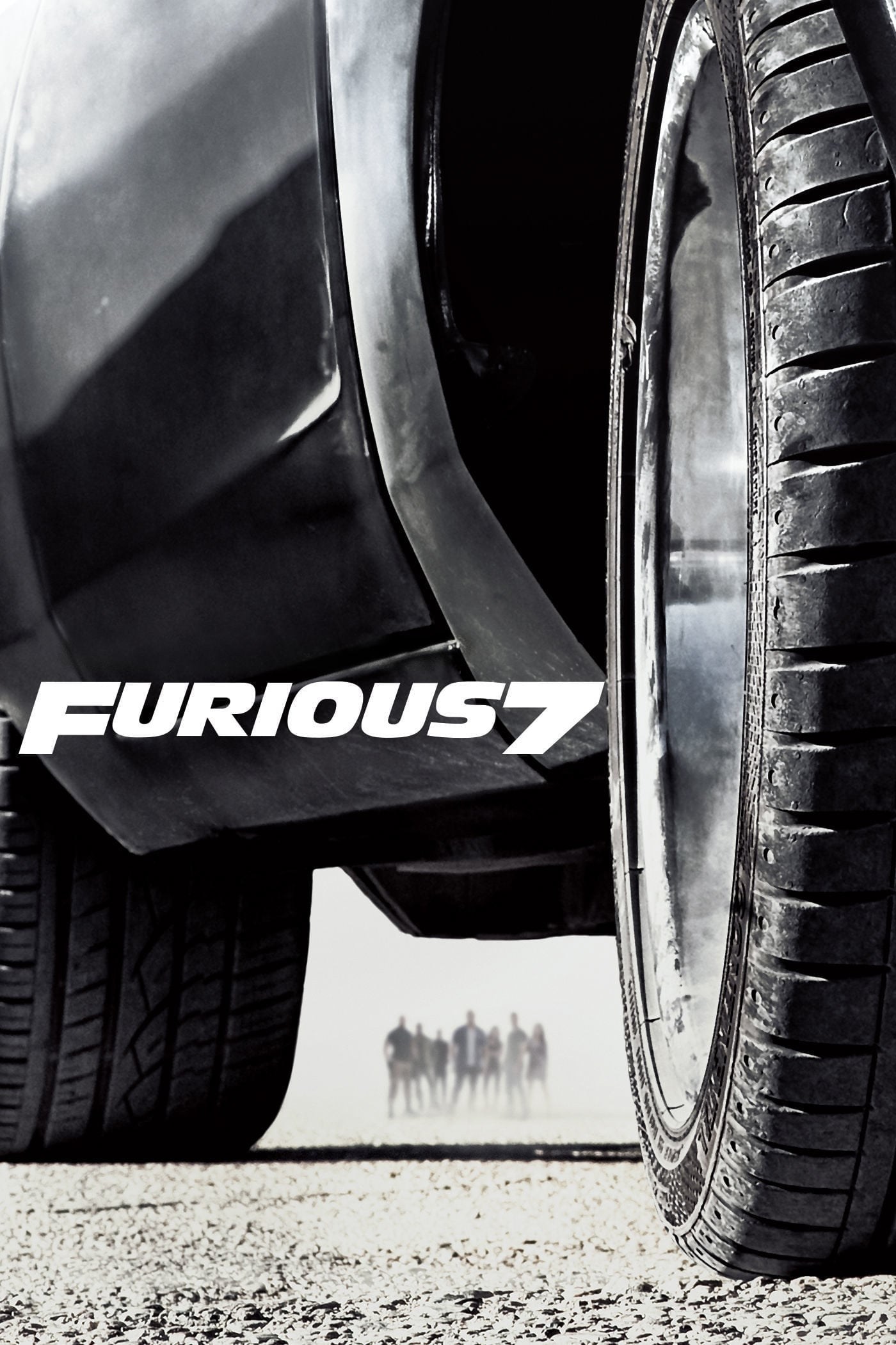 Poster de FAST & FURIOUS 7 en inglés