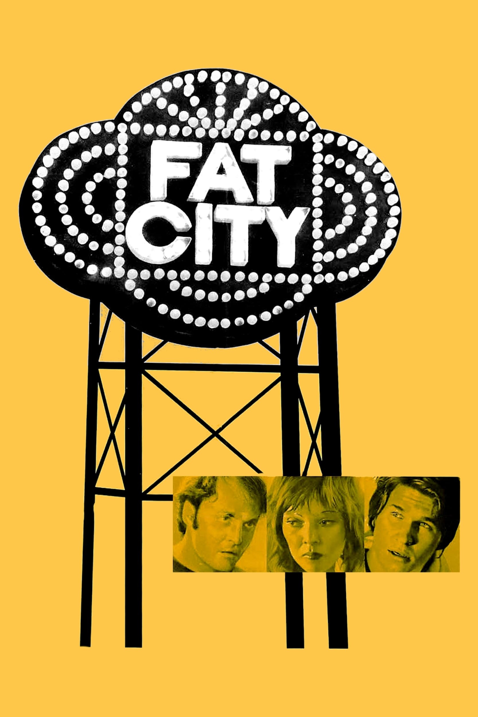 Poster de FAT CITY, CIUDAD DORADA en inglés